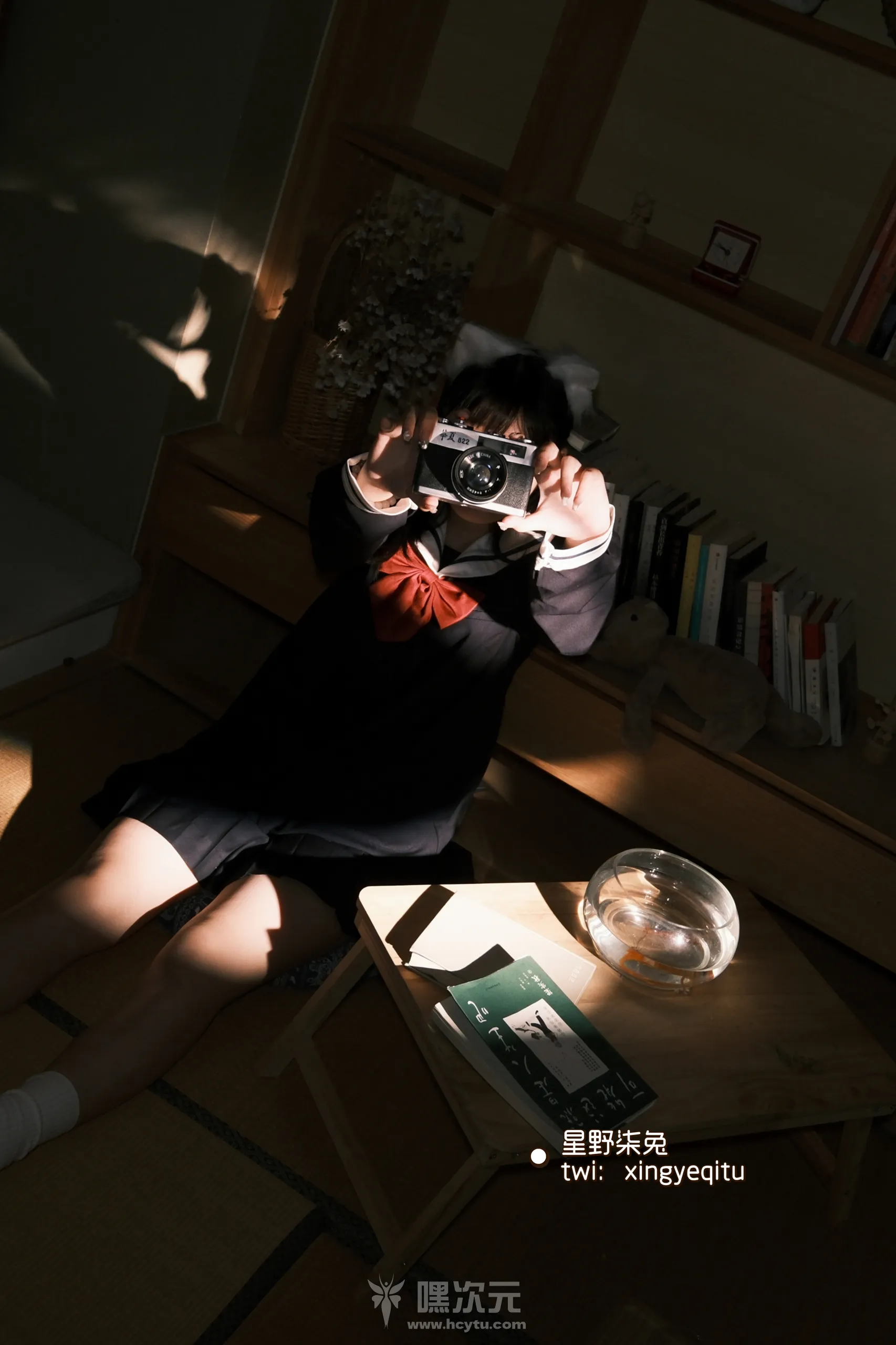 星野柒兔 放课后的吔鱼少女 - 嘿次元 图2