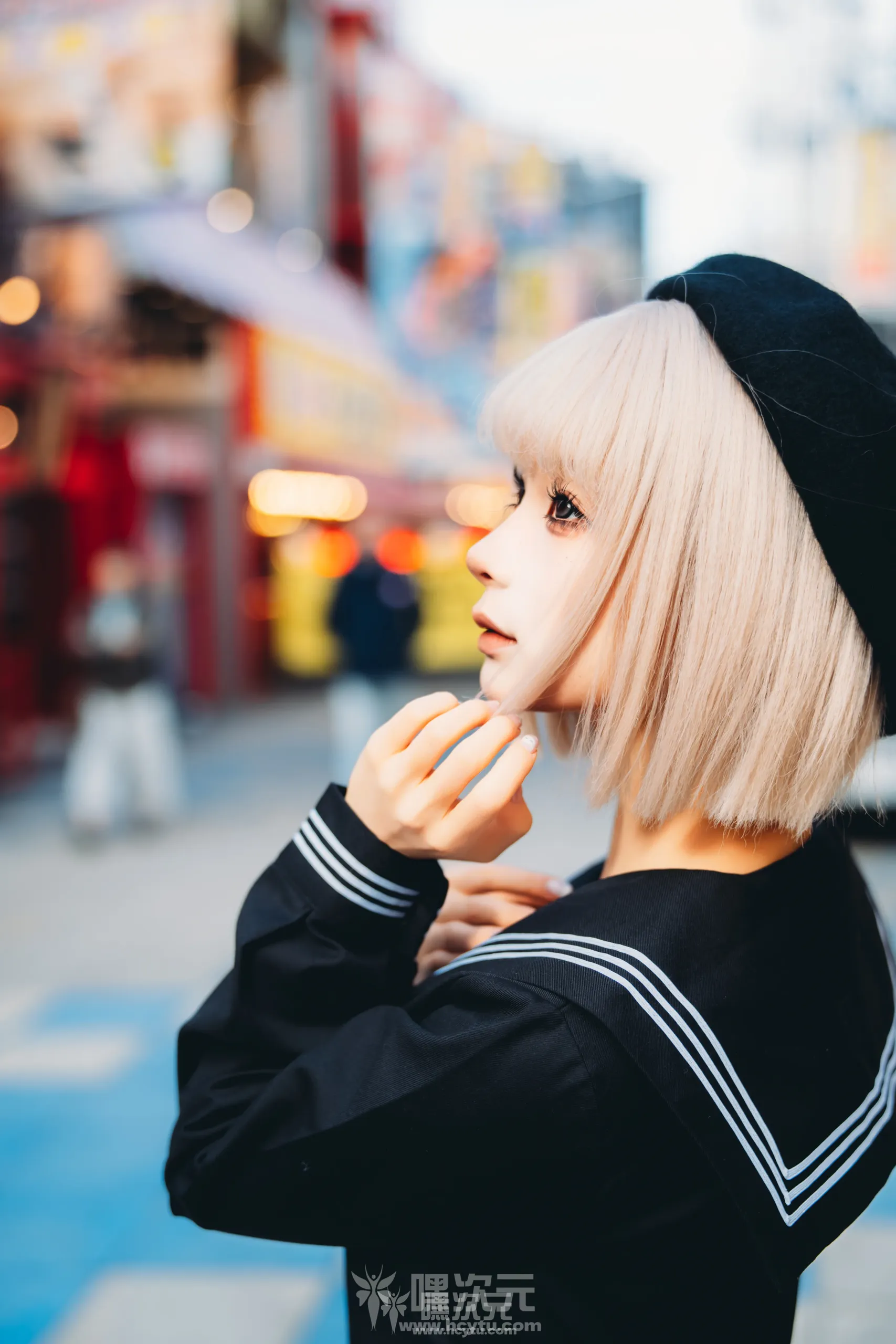蠢沫沫·秋寻写真特辑 【上】JK街拍·隔间·洗衣机私房 281P - 嘿次元 图2