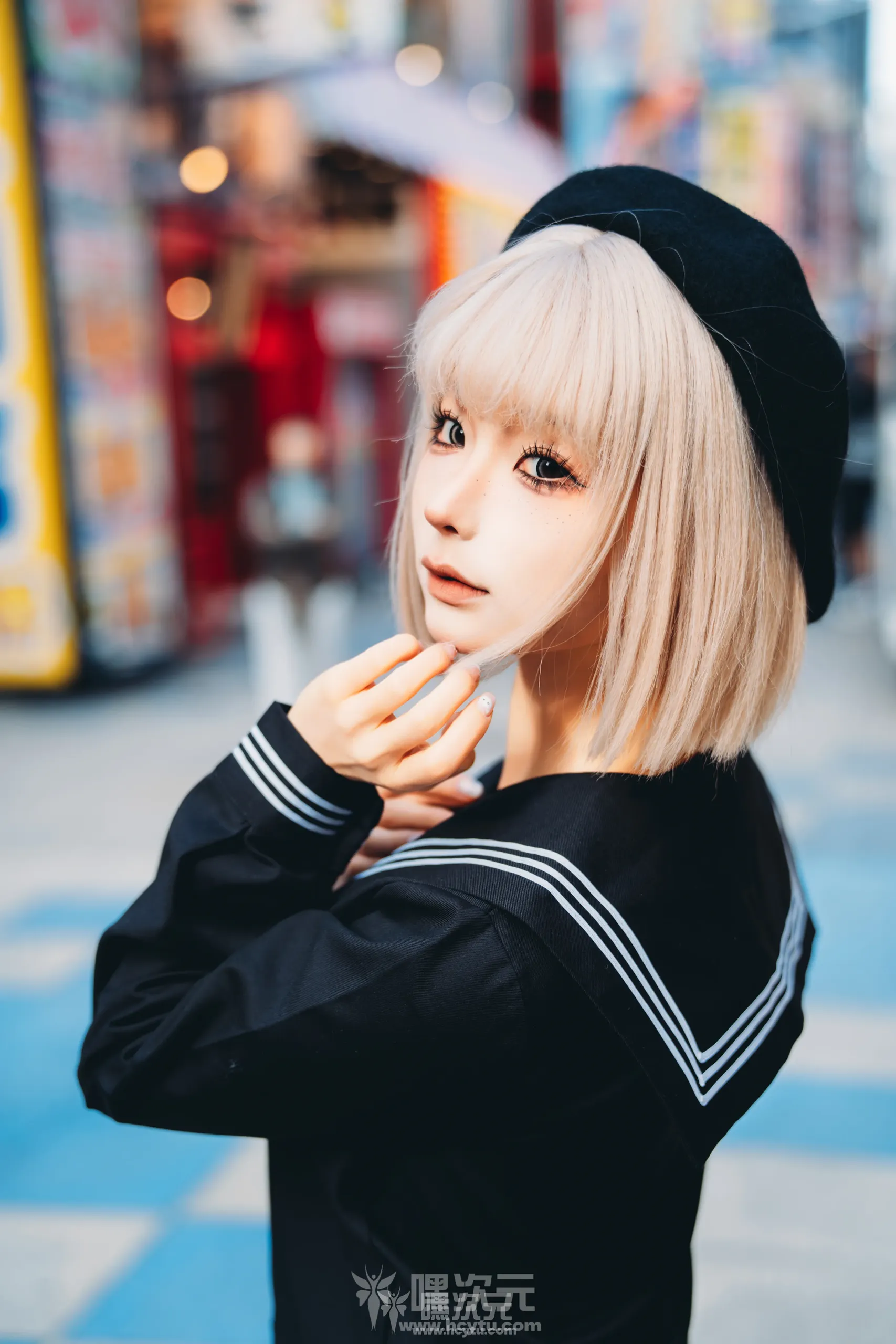 蠢沫沫·秋寻写真特辑 【上】JK街拍·隔间·洗衣机私房 281P - 嘿次元 图3