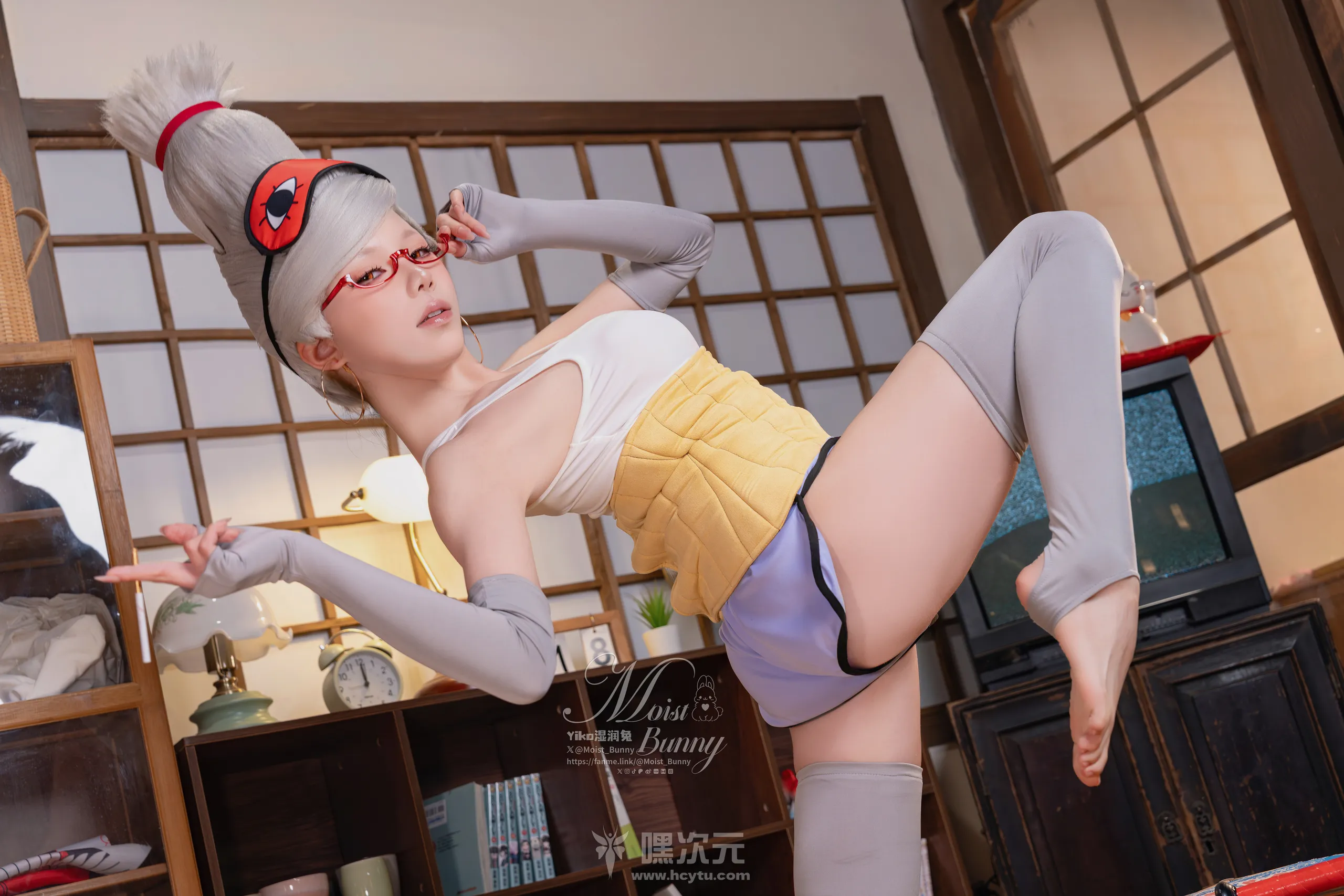 黏黏团子兔《胆大党-绫濑星子》写真2025年10月作品-嘿次元