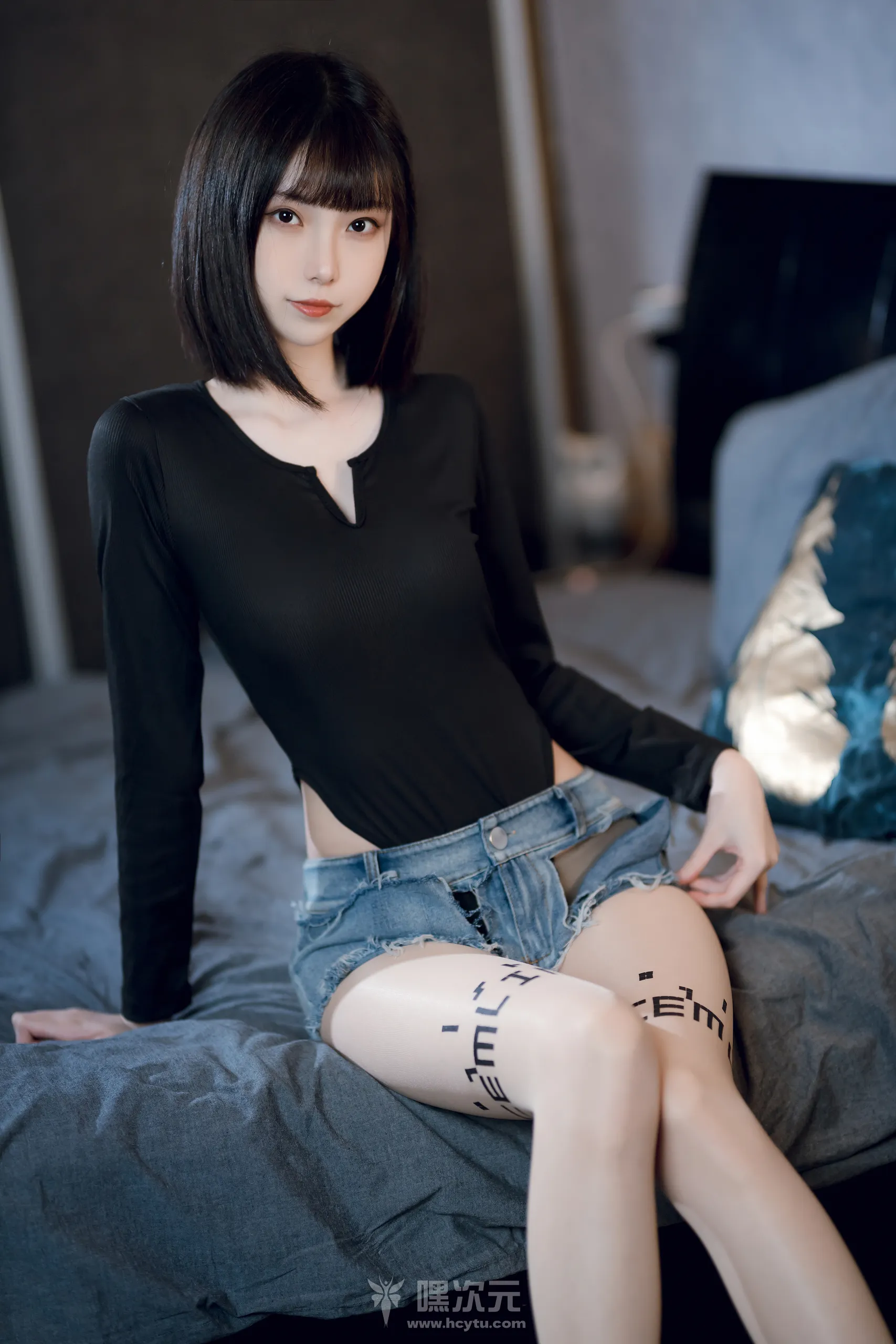 许岚LAN 俄罗斯方块写真图片在线欣赏