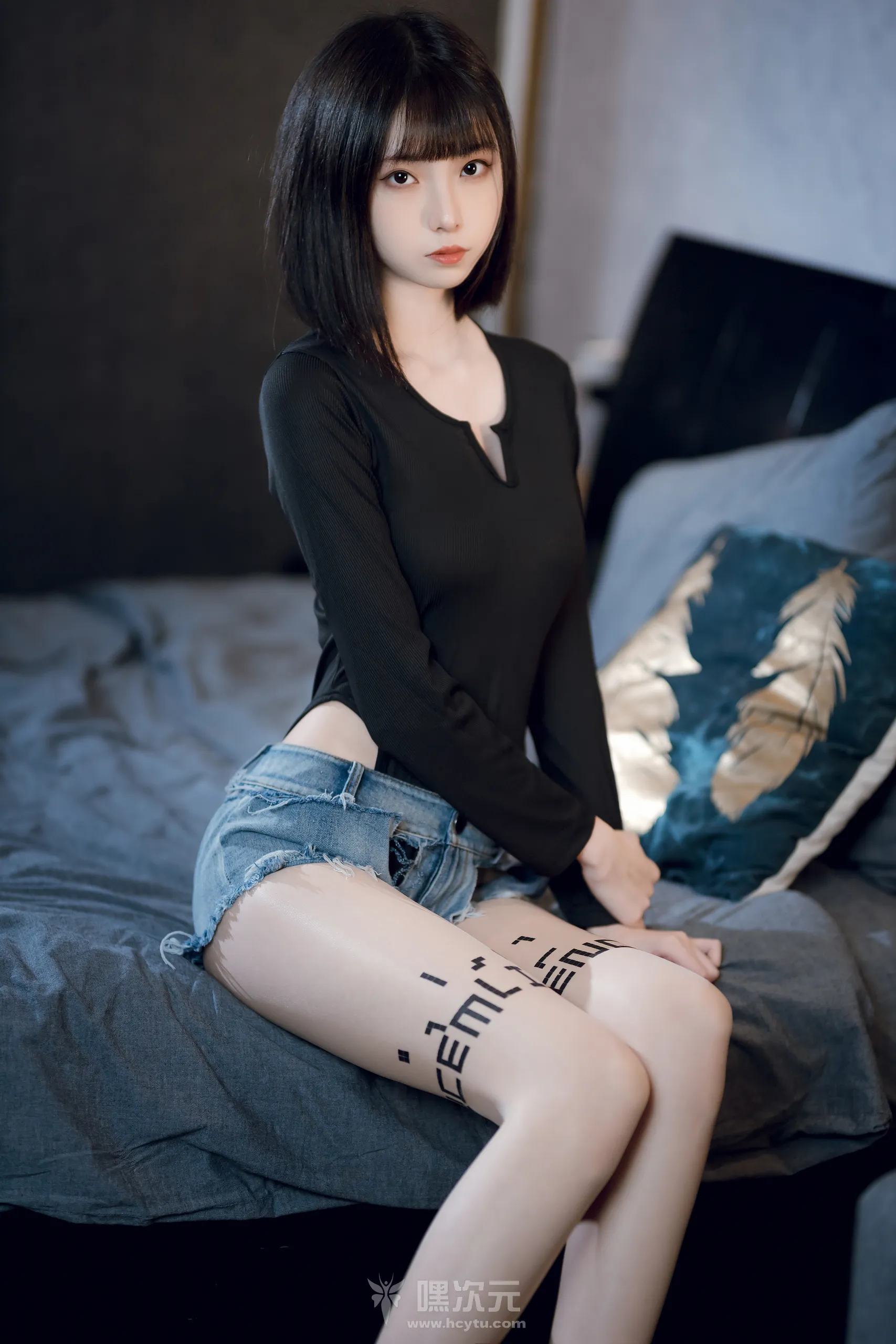 许岚LAN 俄罗斯方块写真图片在线欣赏