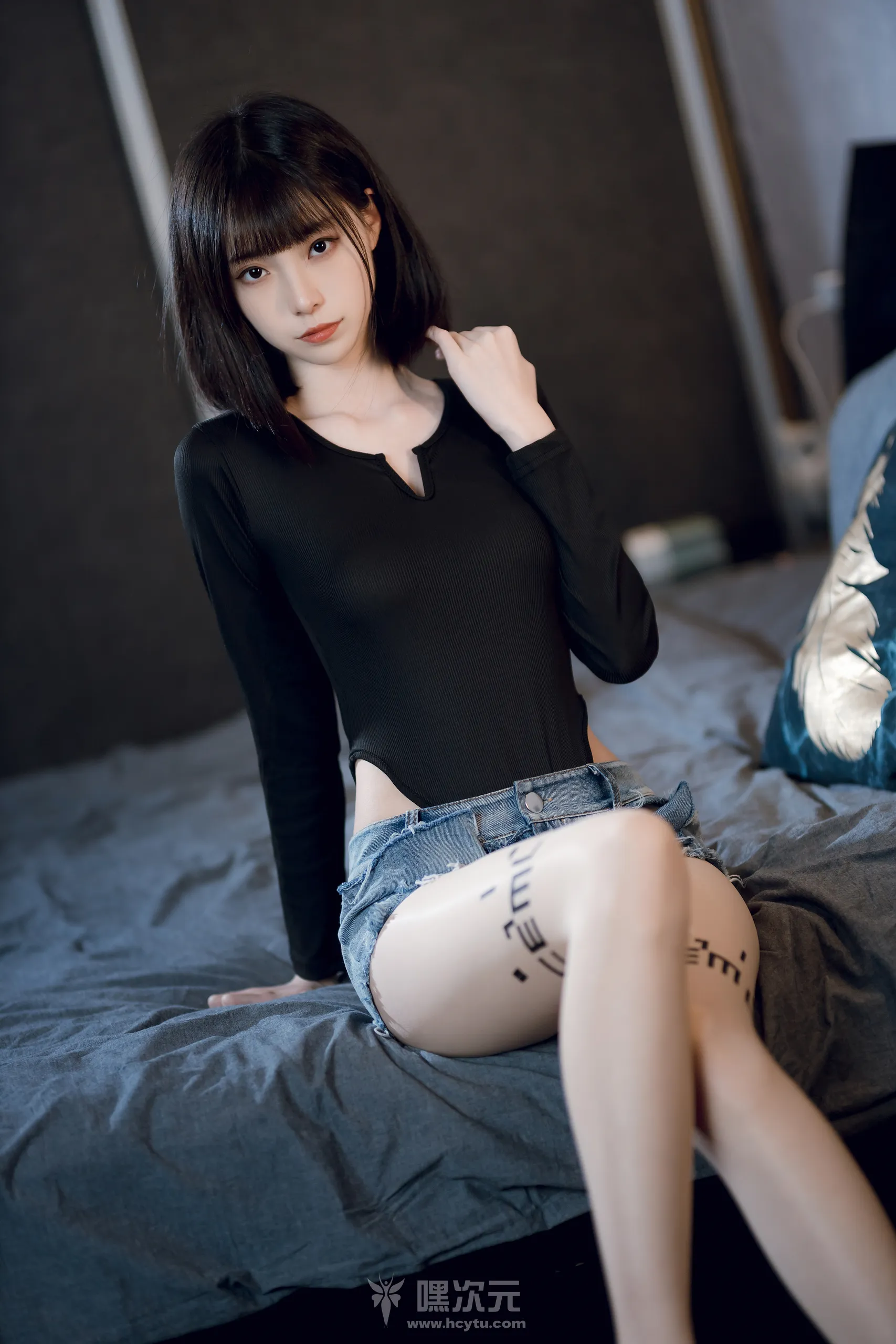 许岚LAN 俄罗斯方块写真图片在线欣赏