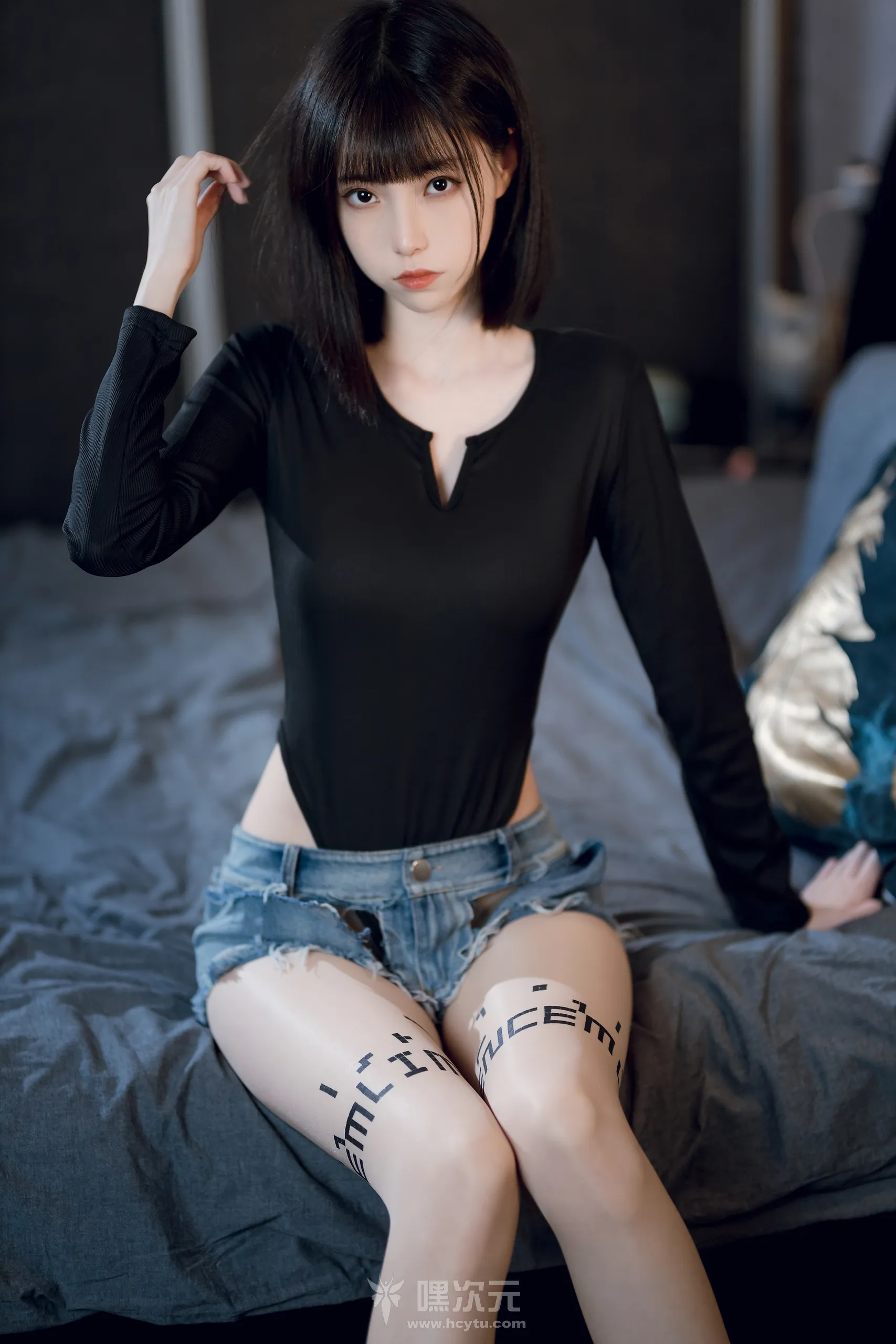 许岚LAN 俄罗斯方块写真图片在线欣赏