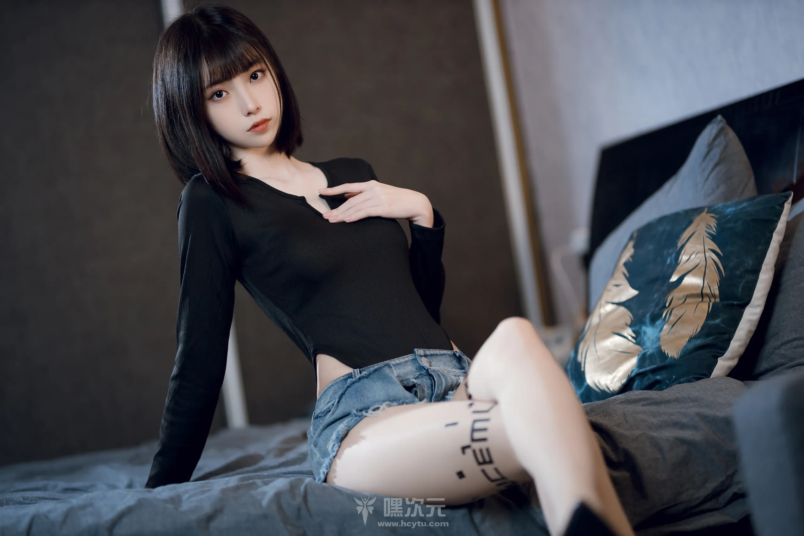 许岚LAN 俄罗斯方块写真图片在线欣赏