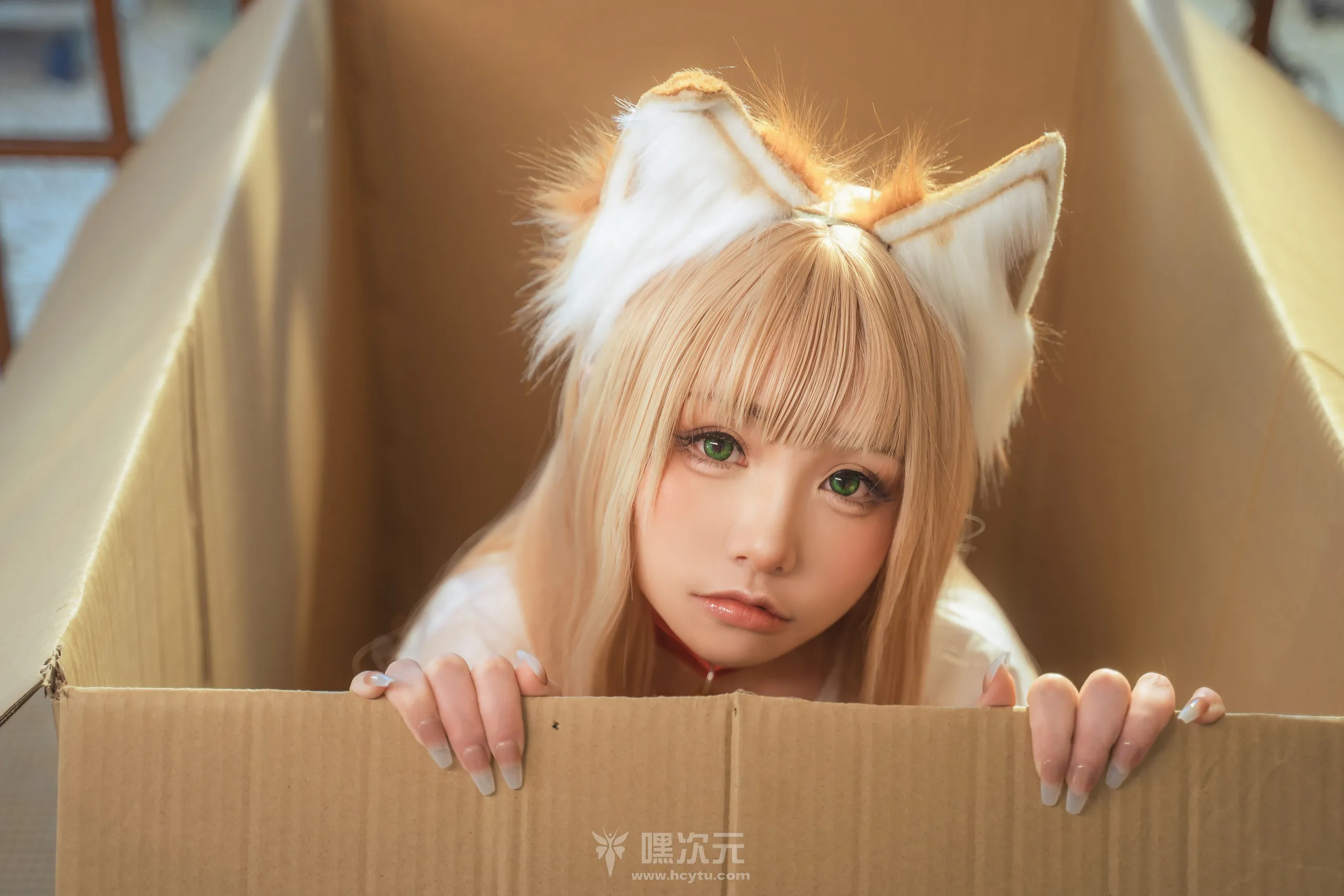 爆机少女喵小吉可爱猫娘COS《喵酱的一天》-嘿次元