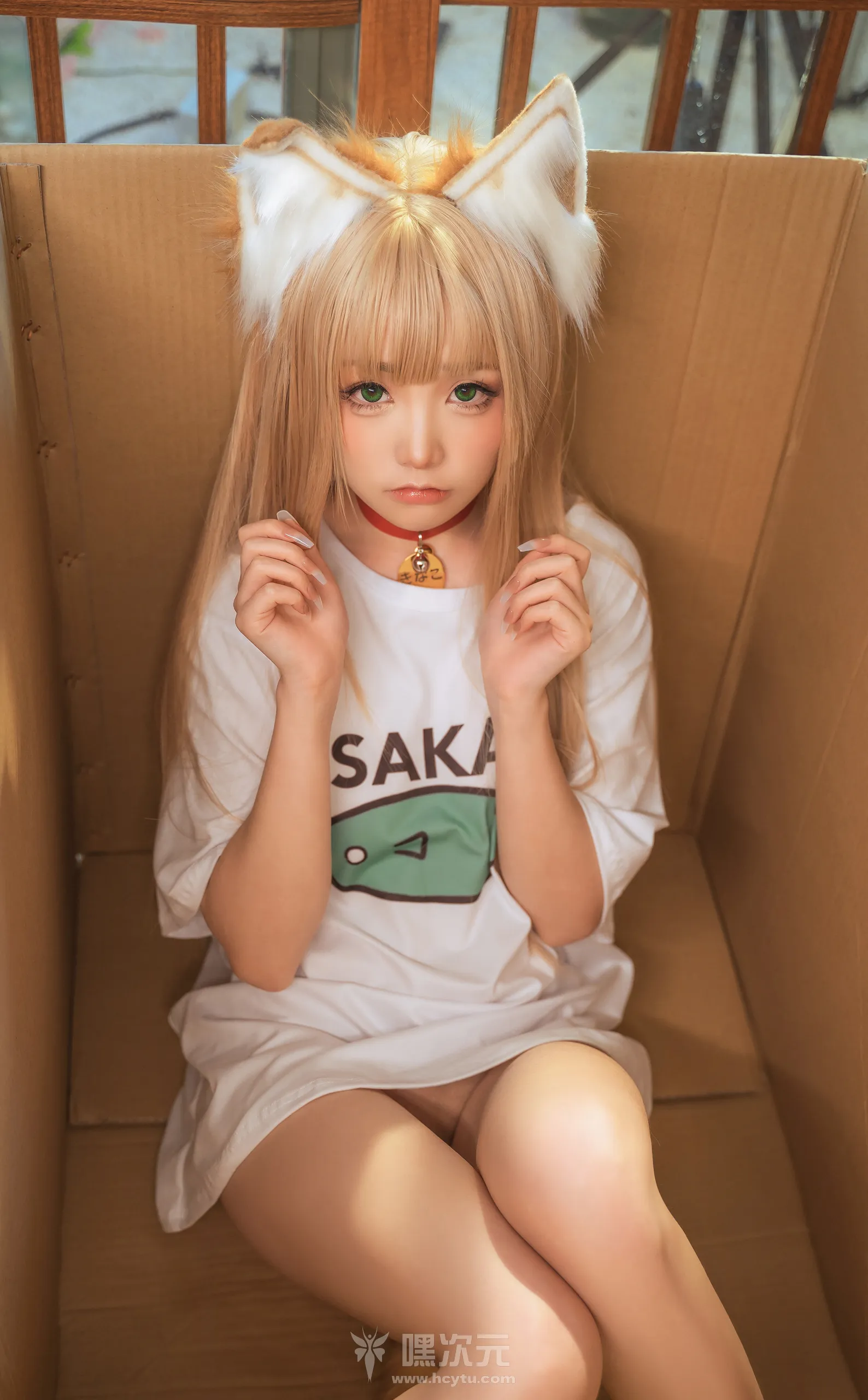 爆机少女喵小吉可爱猫娘COS《喵酱的一天》 - 嘿次元 图3
