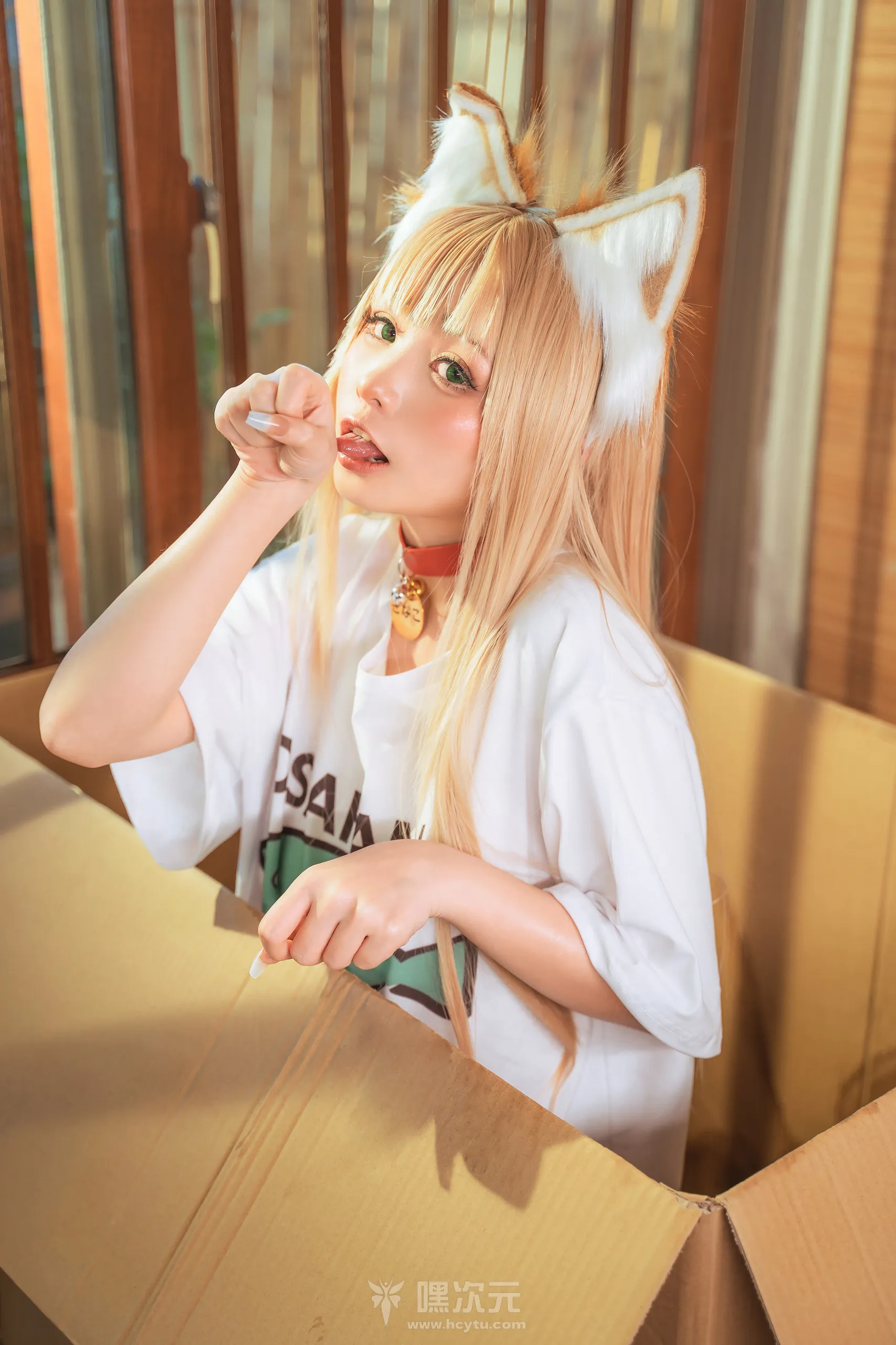 爆机少女喵小吉可爱猫娘COS《喵酱的一天》 - 嘿次元 图4