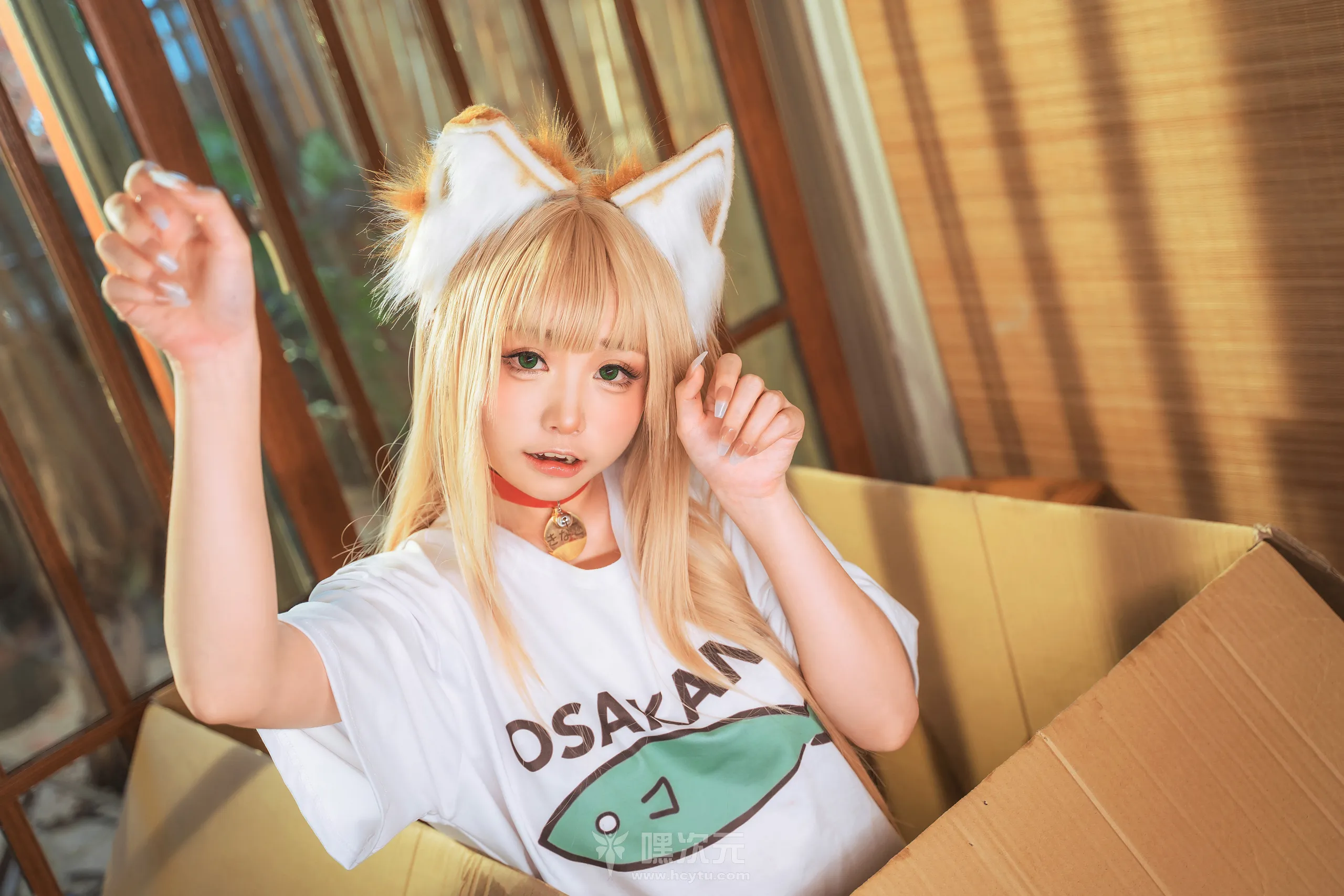 爆机少女喵小吉可爱猫娘COS《喵酱的一天》 - 嘿次元 图5