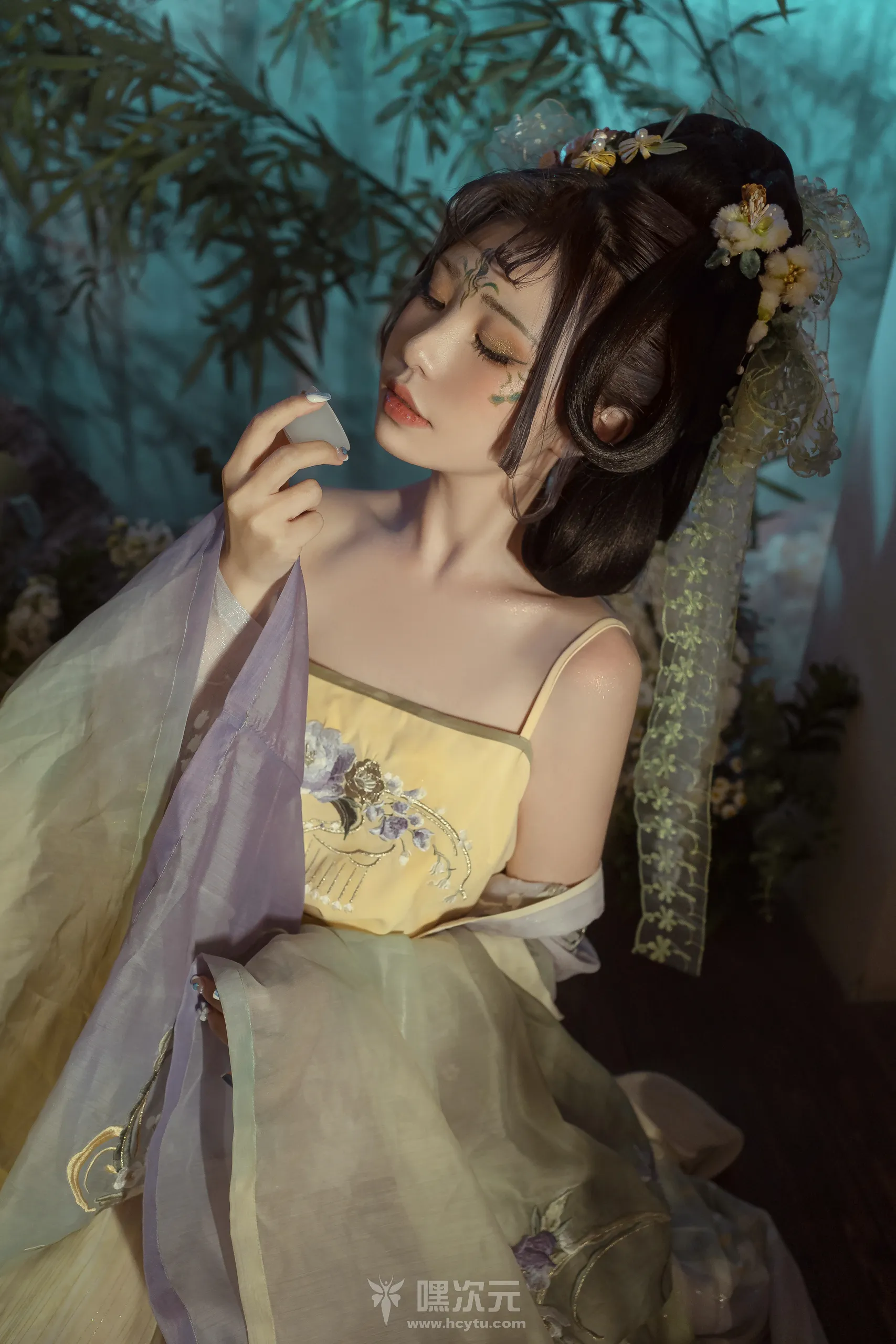 喵小吉端午古风汉服写真《浣溪沙》 - 嘿次元 图3