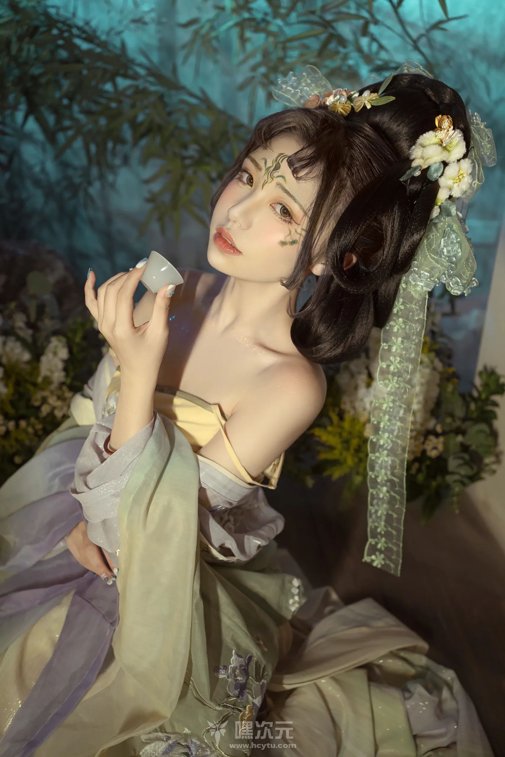 喵小吉端午古风汉服写真《浣溪沙》 - 嘿次元 图5