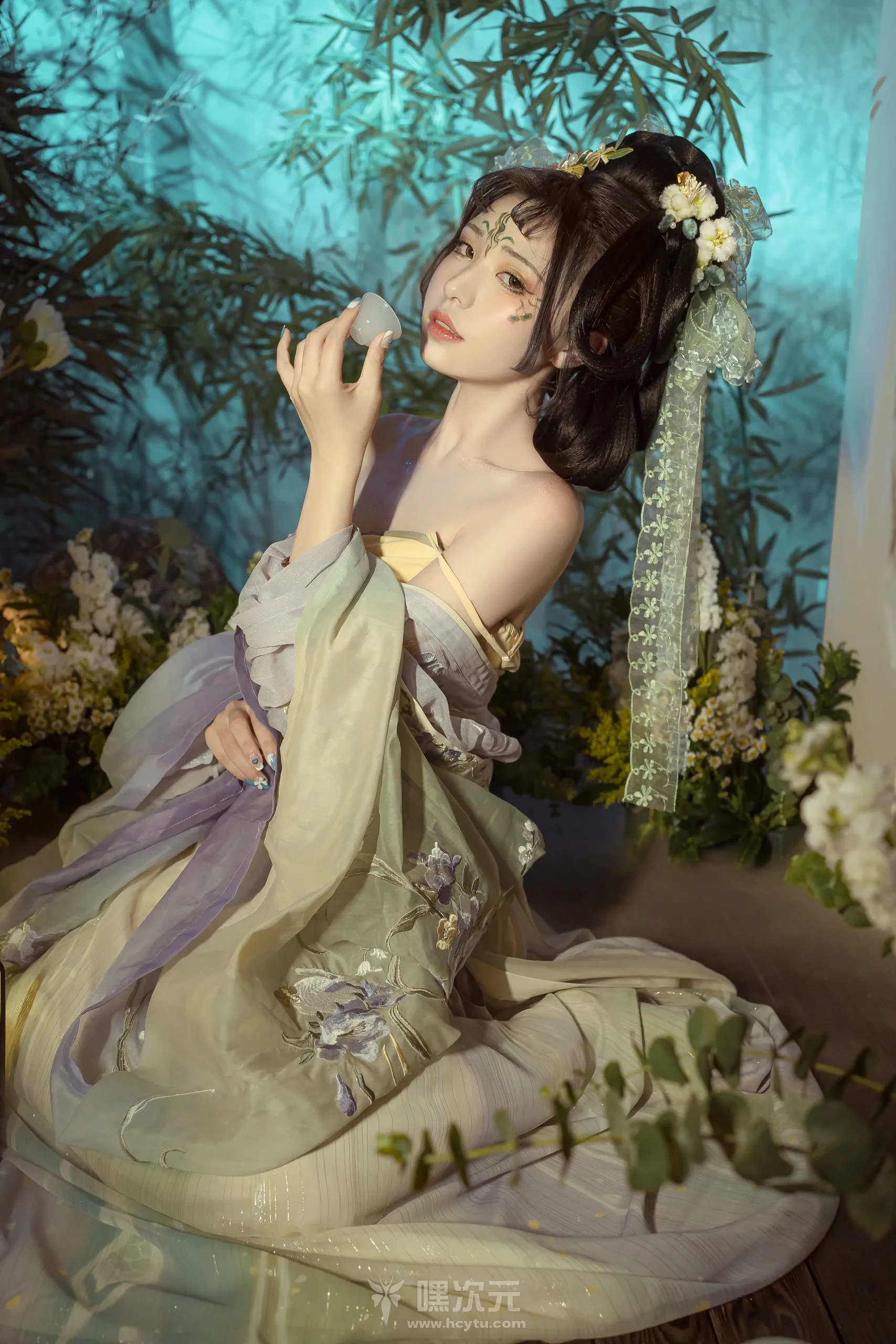 喵小吉端午古风汉服写真《浣溪沙》 - 嘿次元 图4
