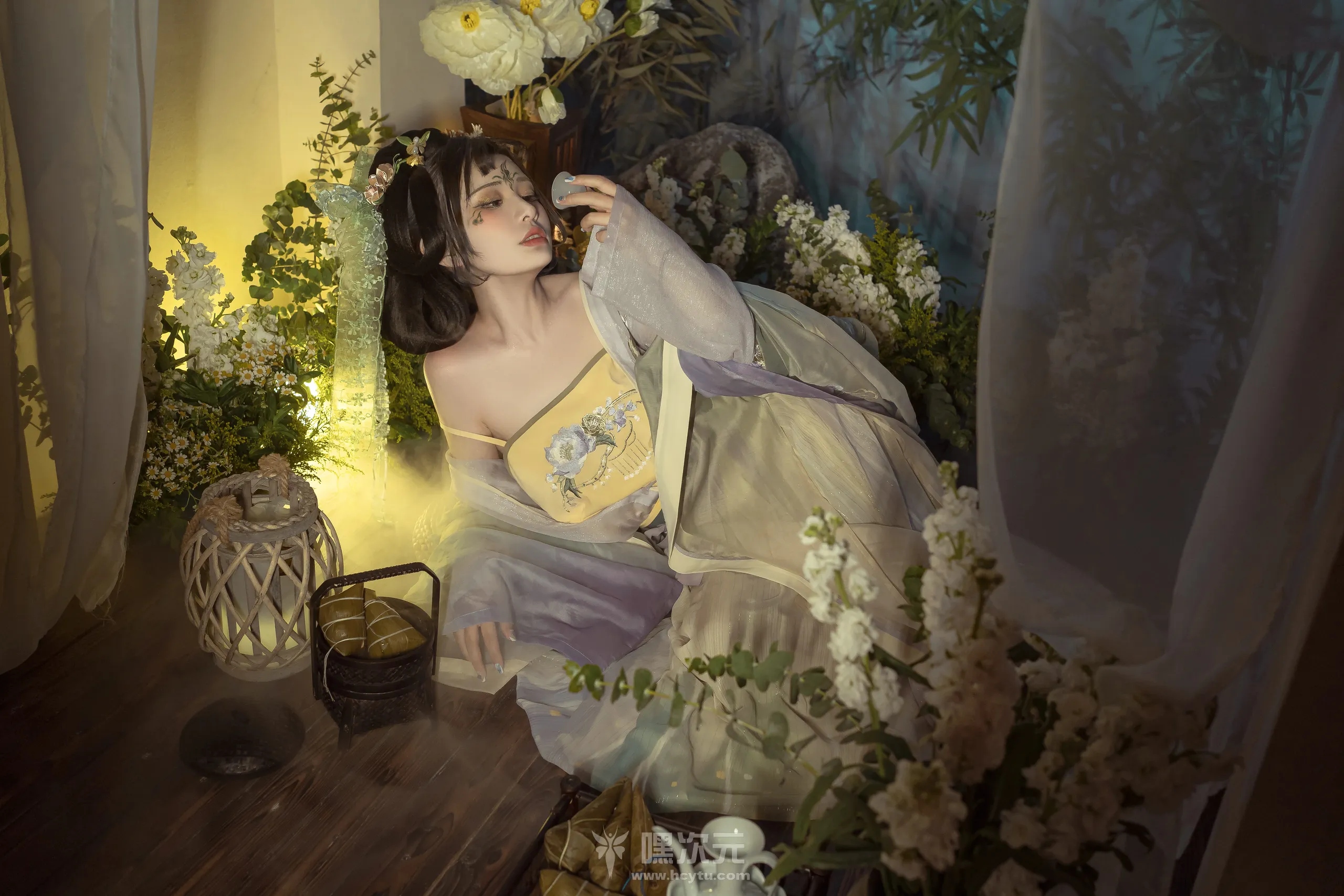 喵小吉端午古风汉服写真《浣溪沙》 - 嘿次元 图7