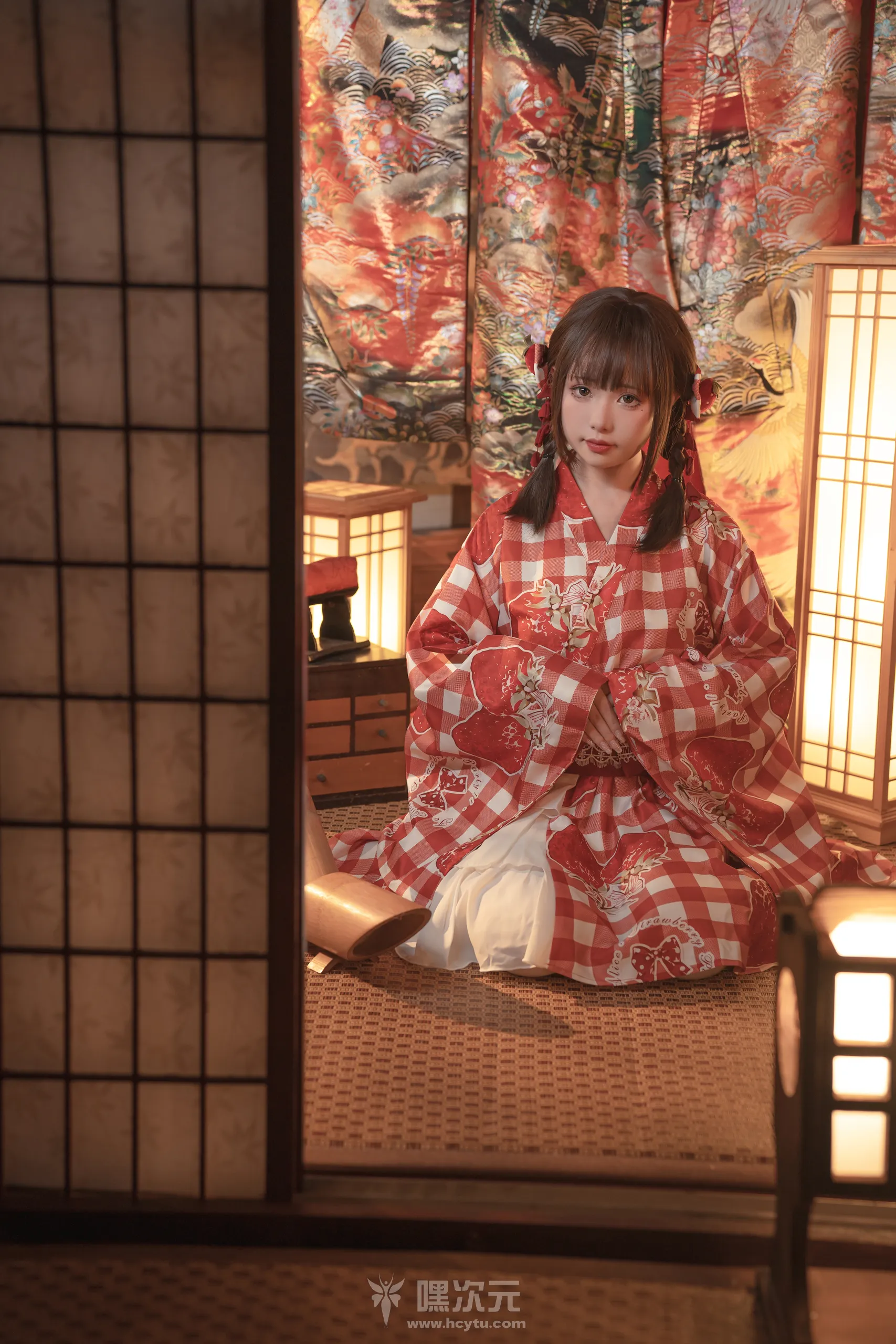 爆机少女喵小吉 – 和风《灼灼其华》 - 嘿次元 图7
