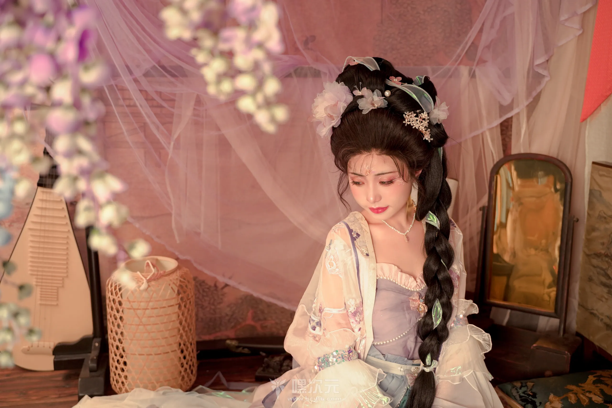 爆机少女喵小吉 – 国风《长相思》 - 嘿次元 图7