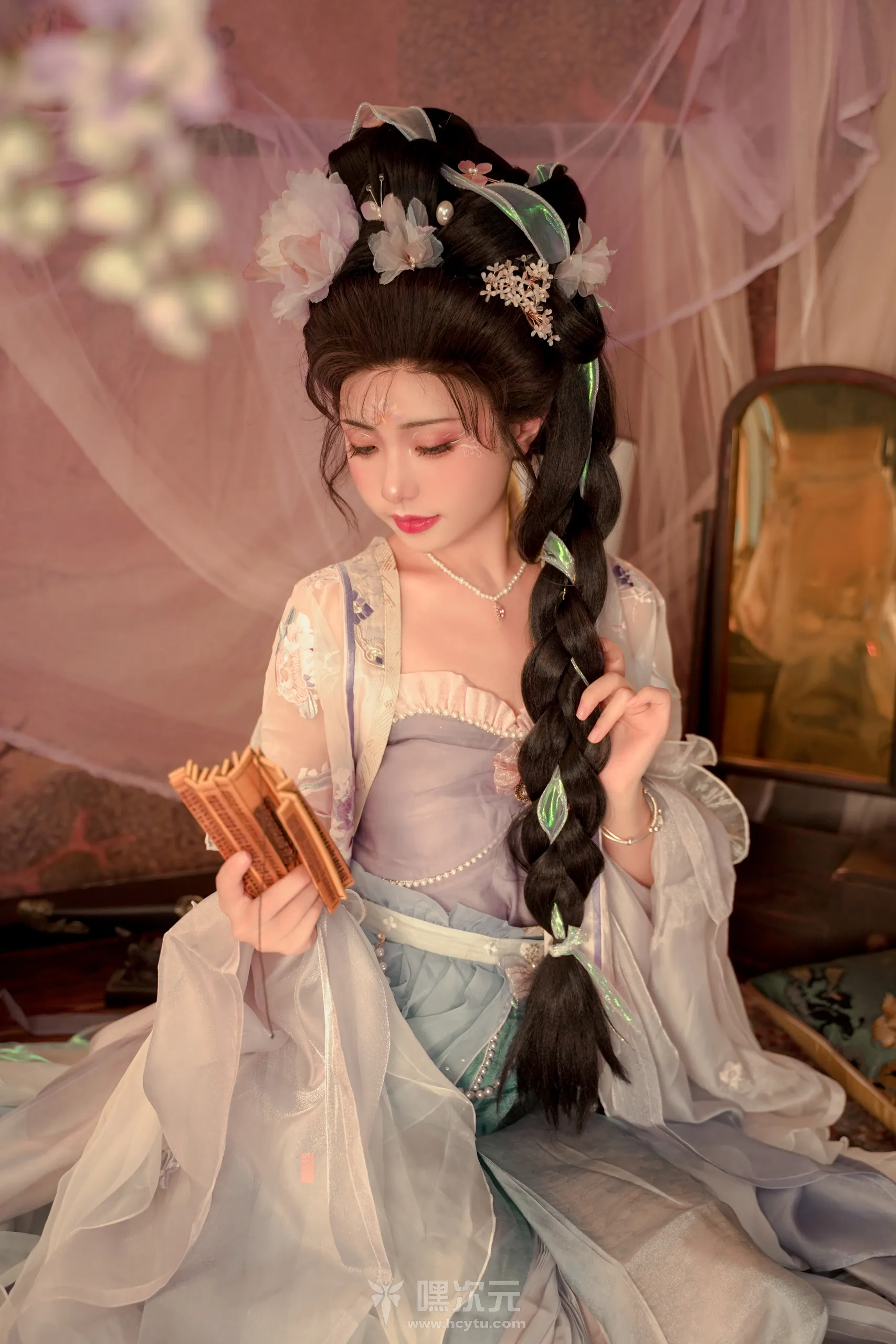 爆机少女喵小吉 – 国风《长相思》 - 嘿次元 图3