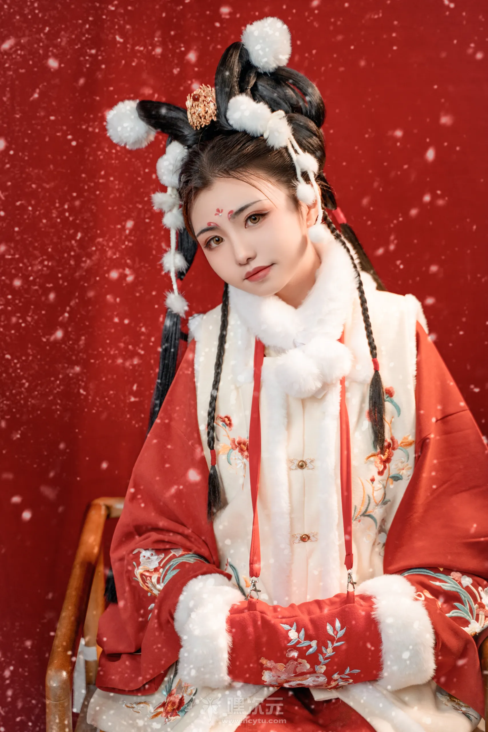喵小吉-新年特辑•玉兔迎春-嘿次元