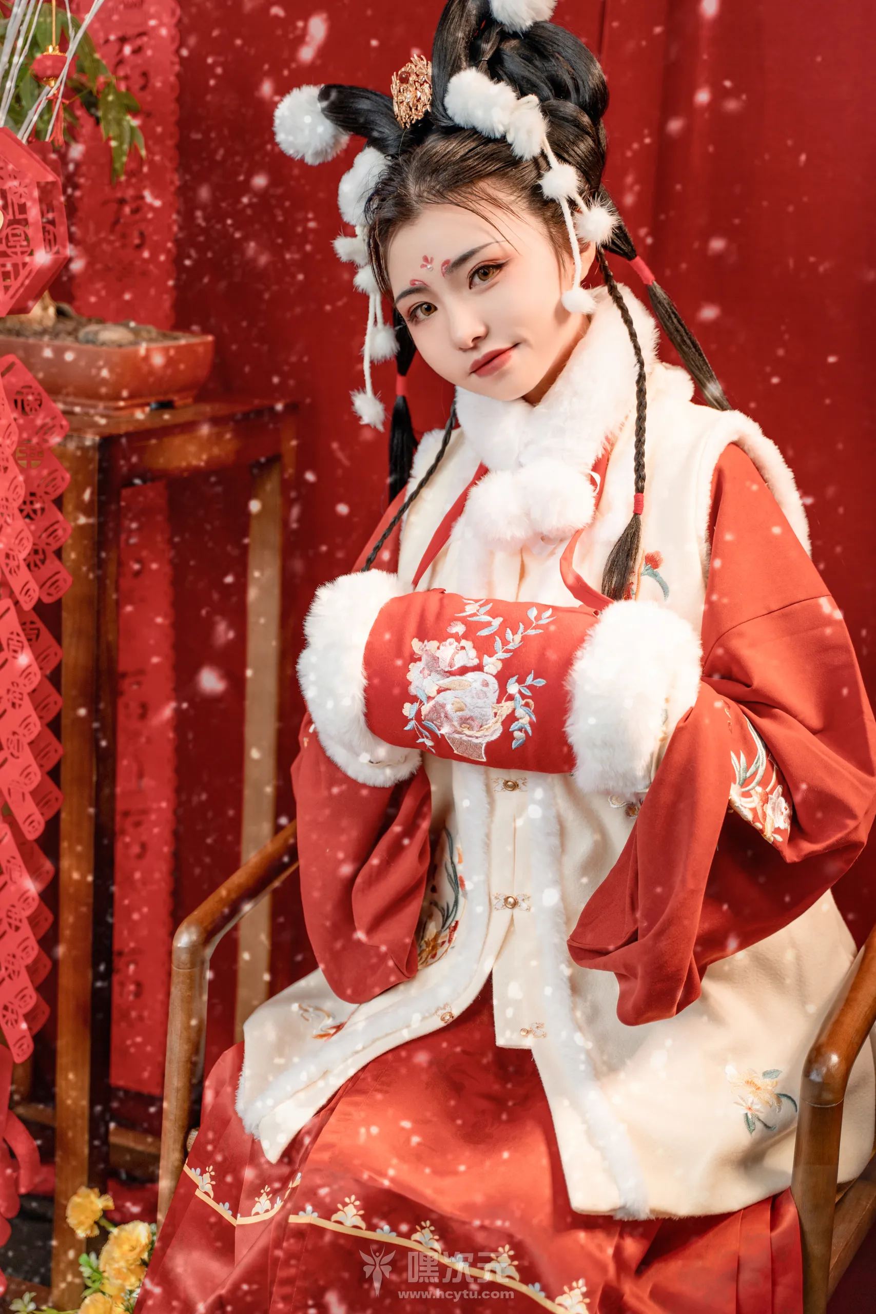 喵小吉-新年特辑•玉兔迎春 - 嘿次元 图2