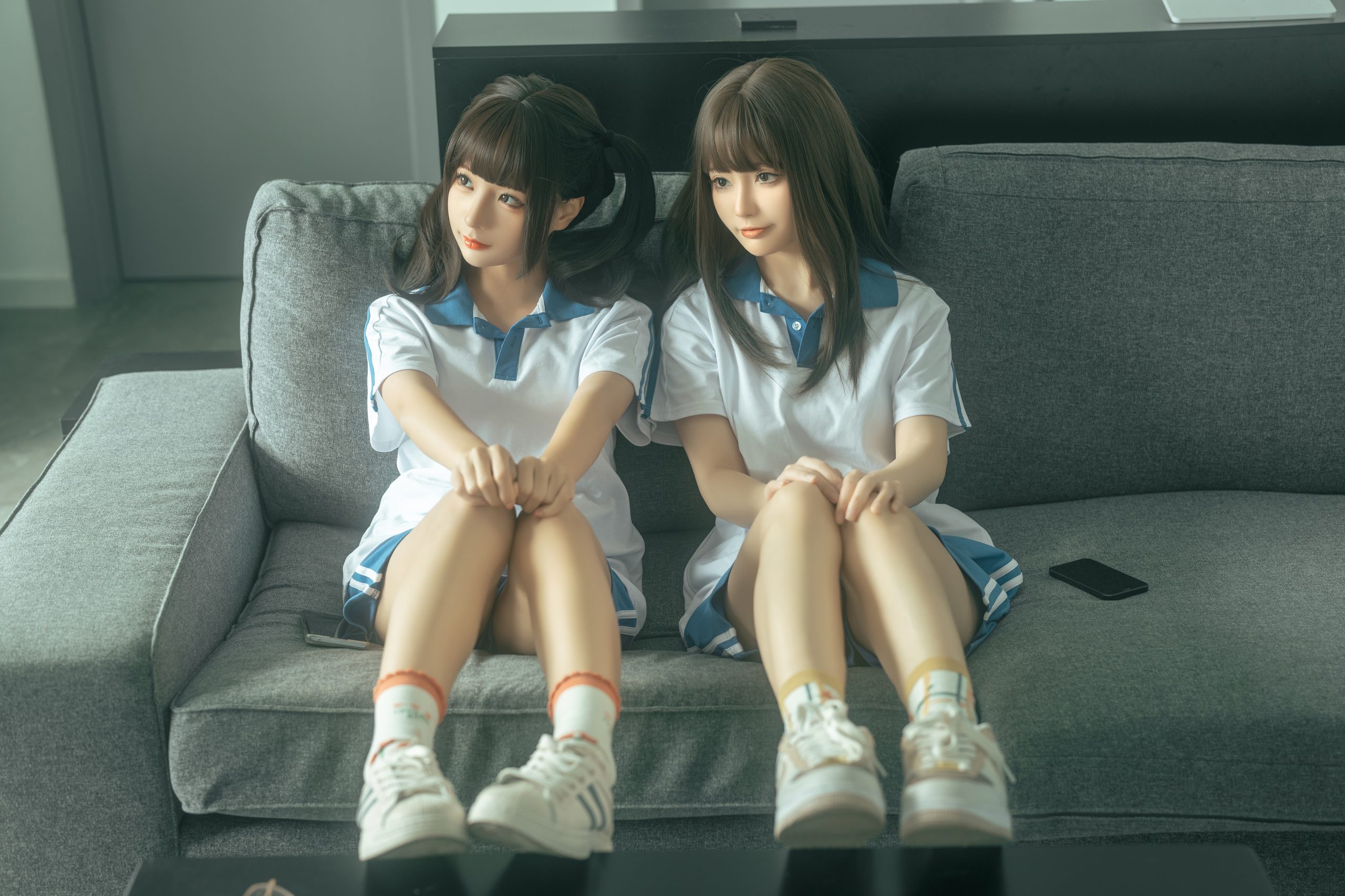 蠢沫沫&桃良阿宅 同桌的你 美女写真图片 - 嘿次元 图2