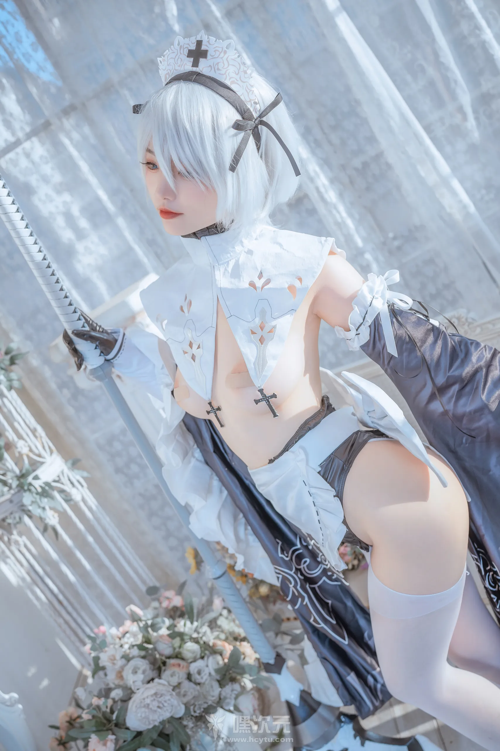 桃良阿宅 女仆2B 图片 - 嘿次元 图4