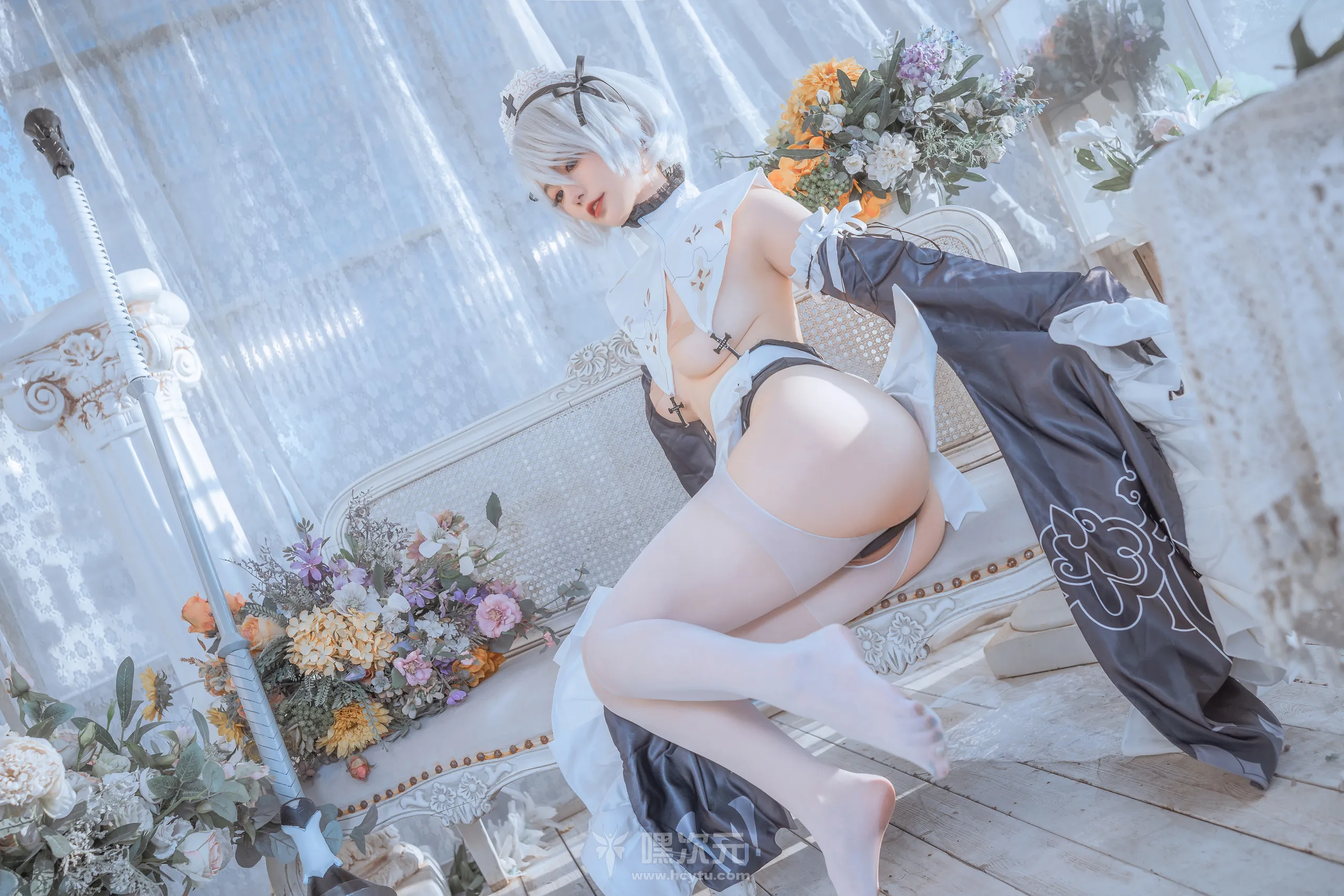桃良阿宅 女仆2B 图片 - 嘿次元 图6