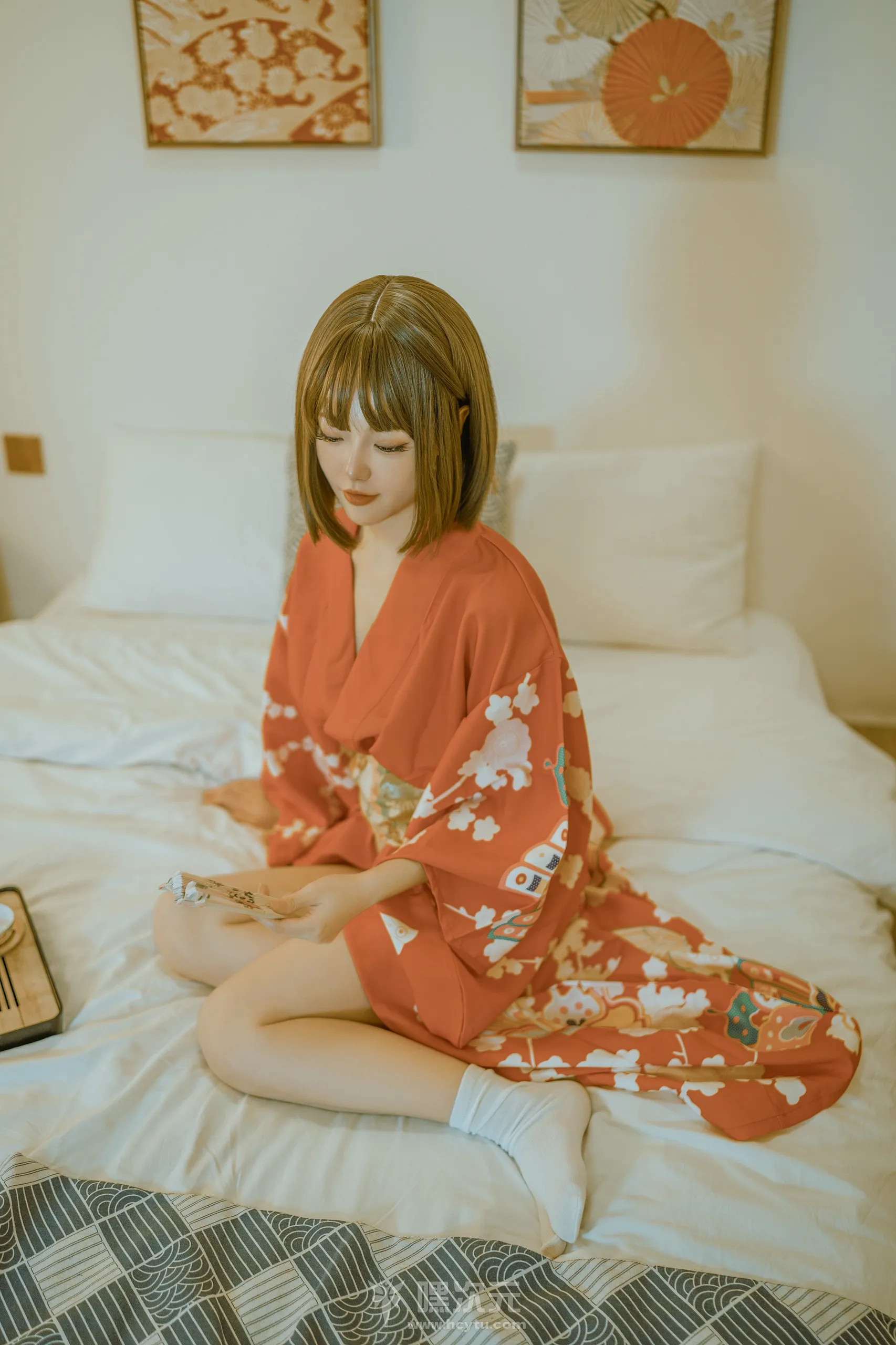 桃良阿宅 浴衣 写真图片-嘿次元