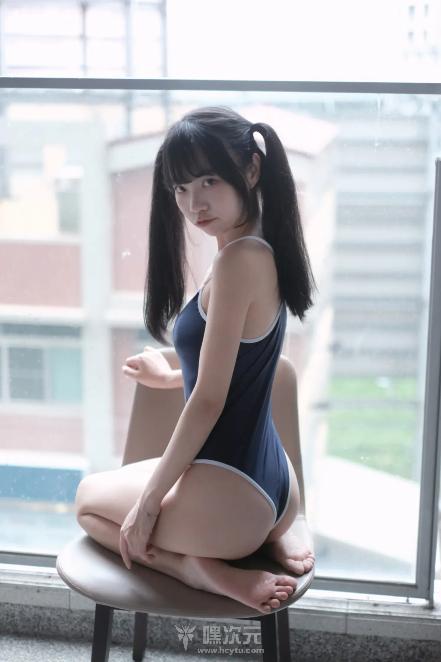 可可小白兔 追蹤起來 跟著🐰🐰去游泳！写真图片 - 嘿次元 图5