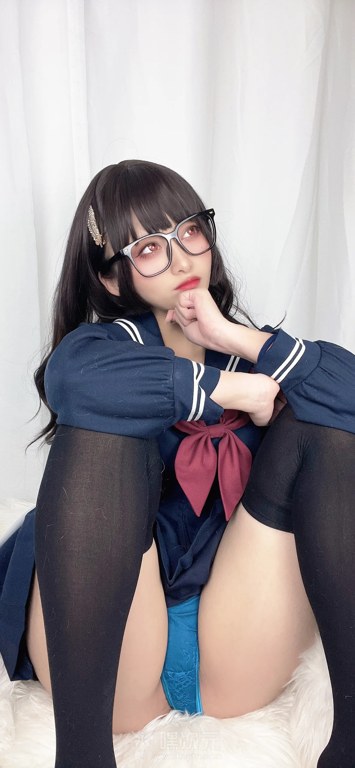 洛璃 LoLiSAMA 第一次的约会 美女写真图片-嘿次元