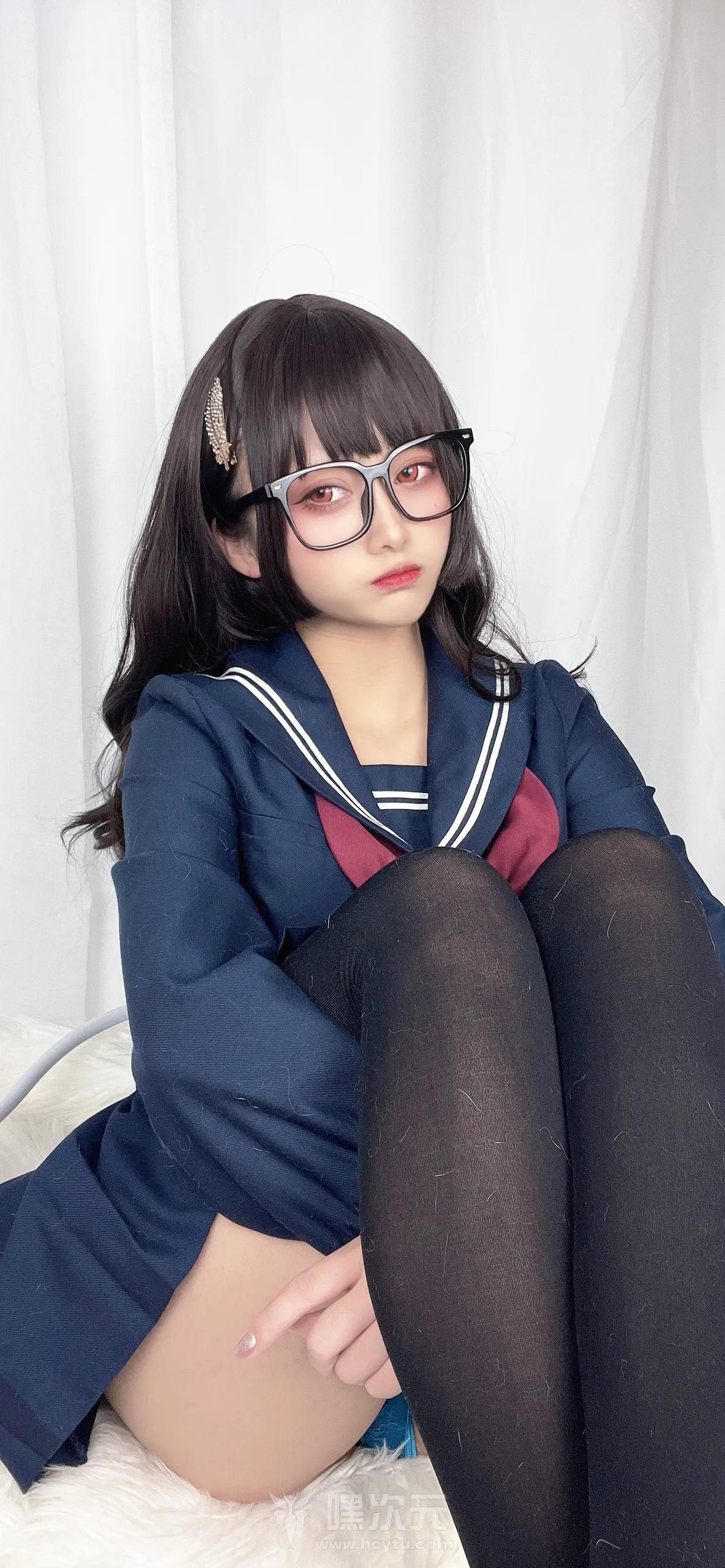 洛璃 LoLiSAMA 第一次的约会 美女写真图片 - 嘿次元 图2