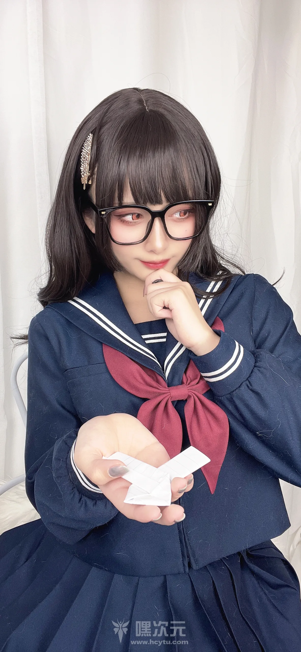 洛璃 LoLiSAMA 第一次的约会 美女写真图片 - 嘿次元 图3