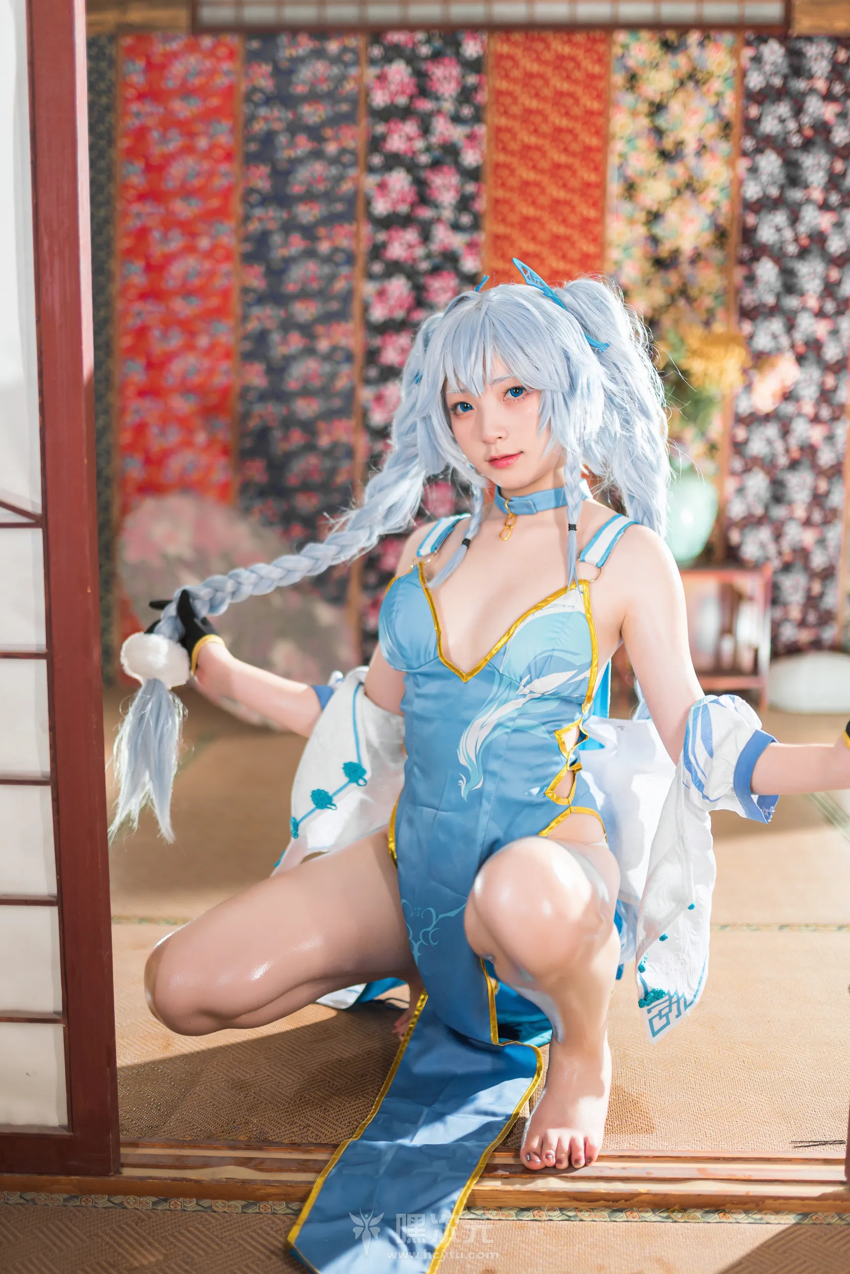 花铃 PA15-翠雀媚 美女写真图片 - 嘿次元 图4