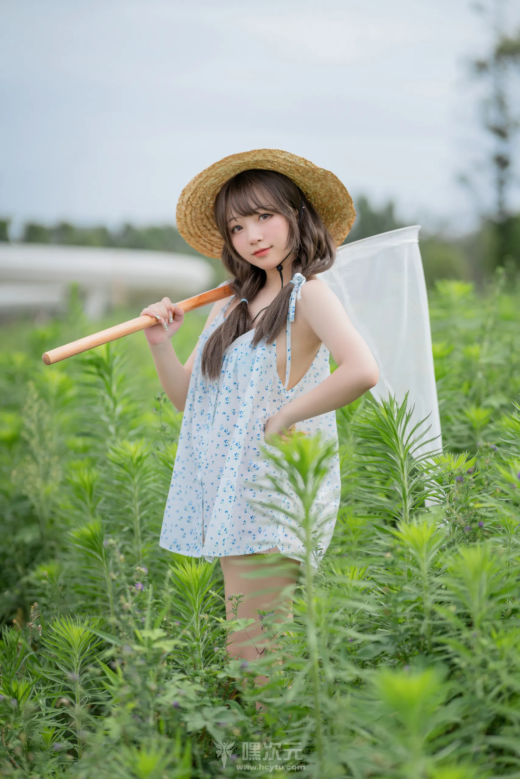 花铃 田野 美女写真图片 - 嘿次元 图5