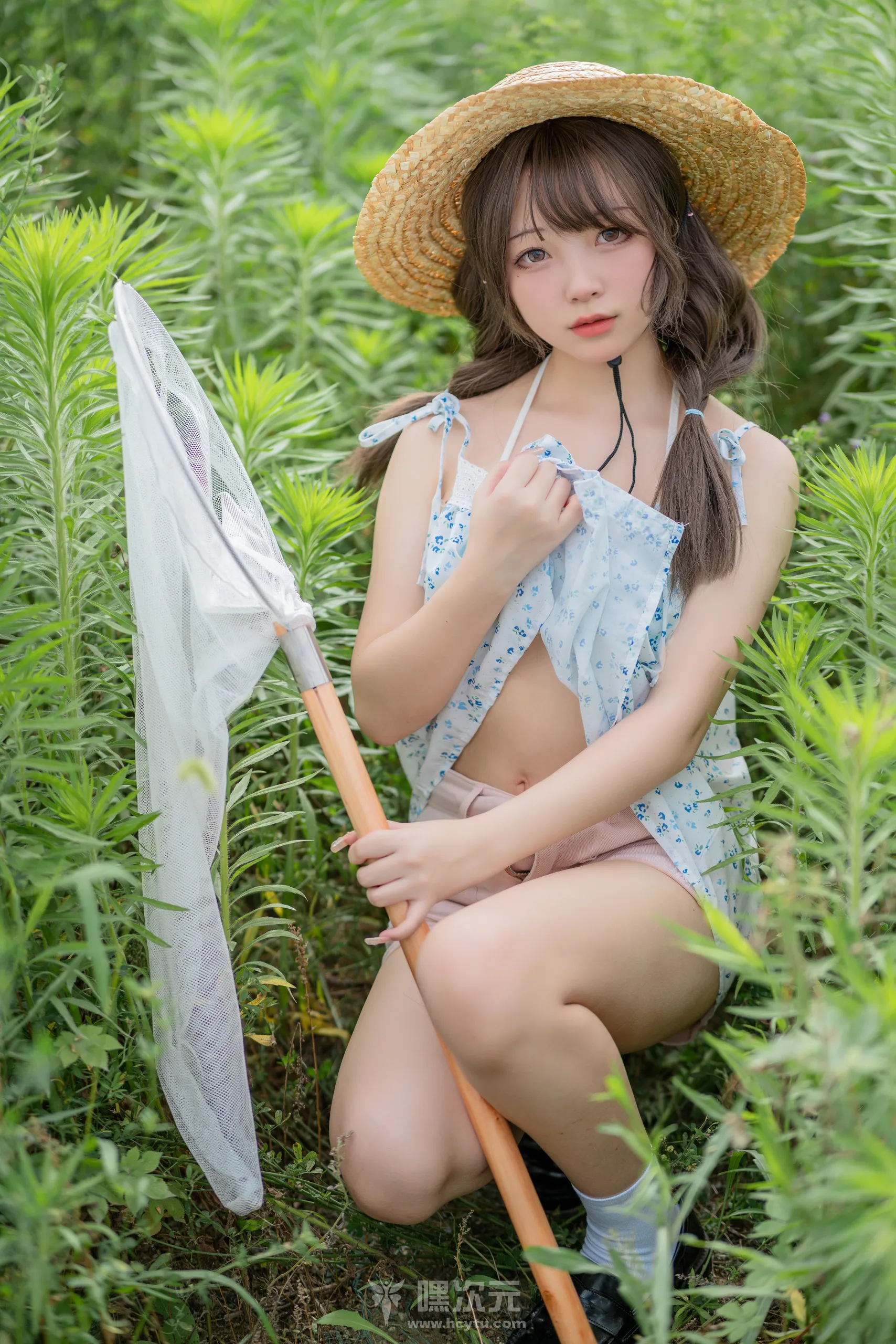 花铃 田野 美女写真图片 - 嘿次元 图9