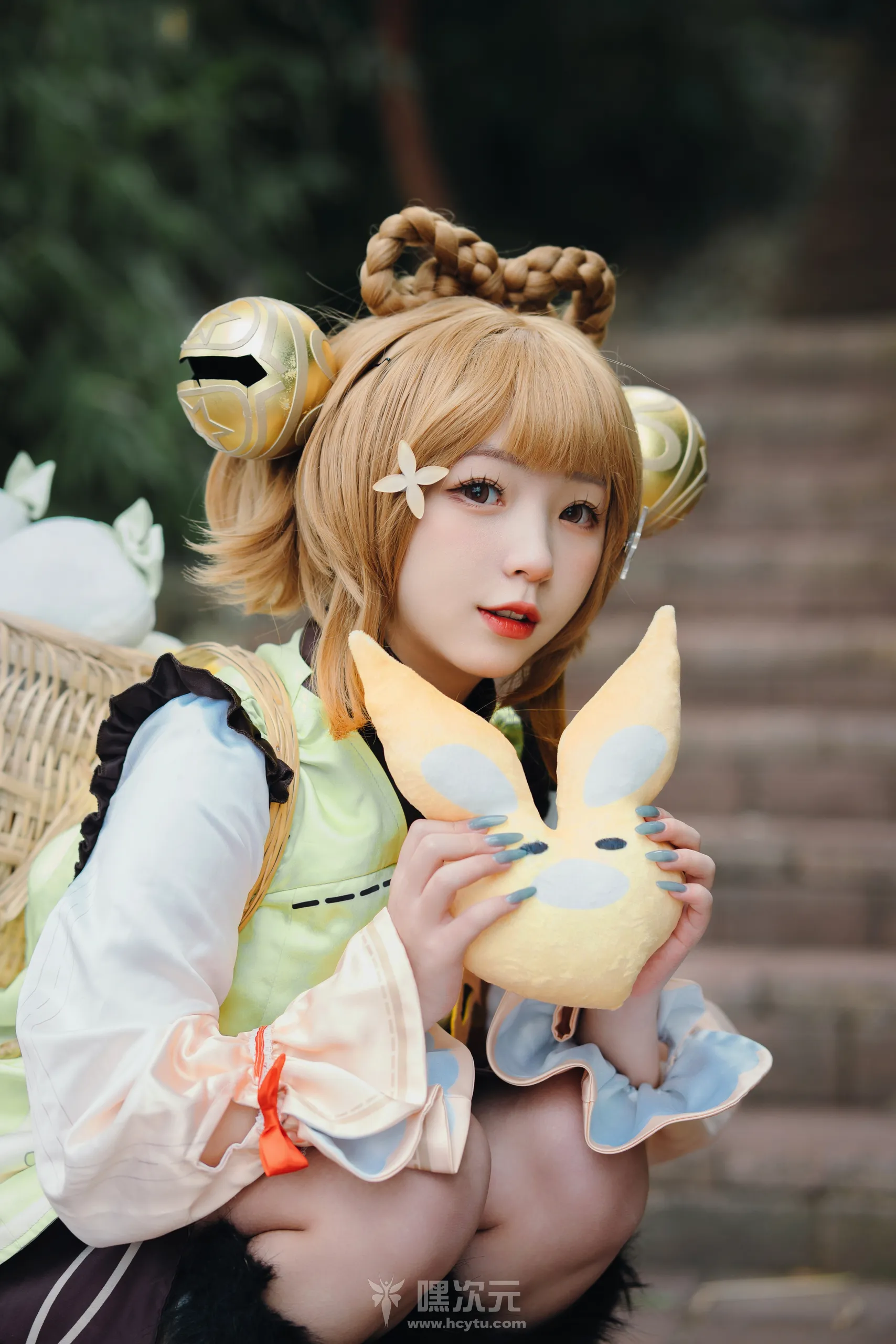 花铃 原神 瑶瑶 美女写真图片 - 嘿次元 图3