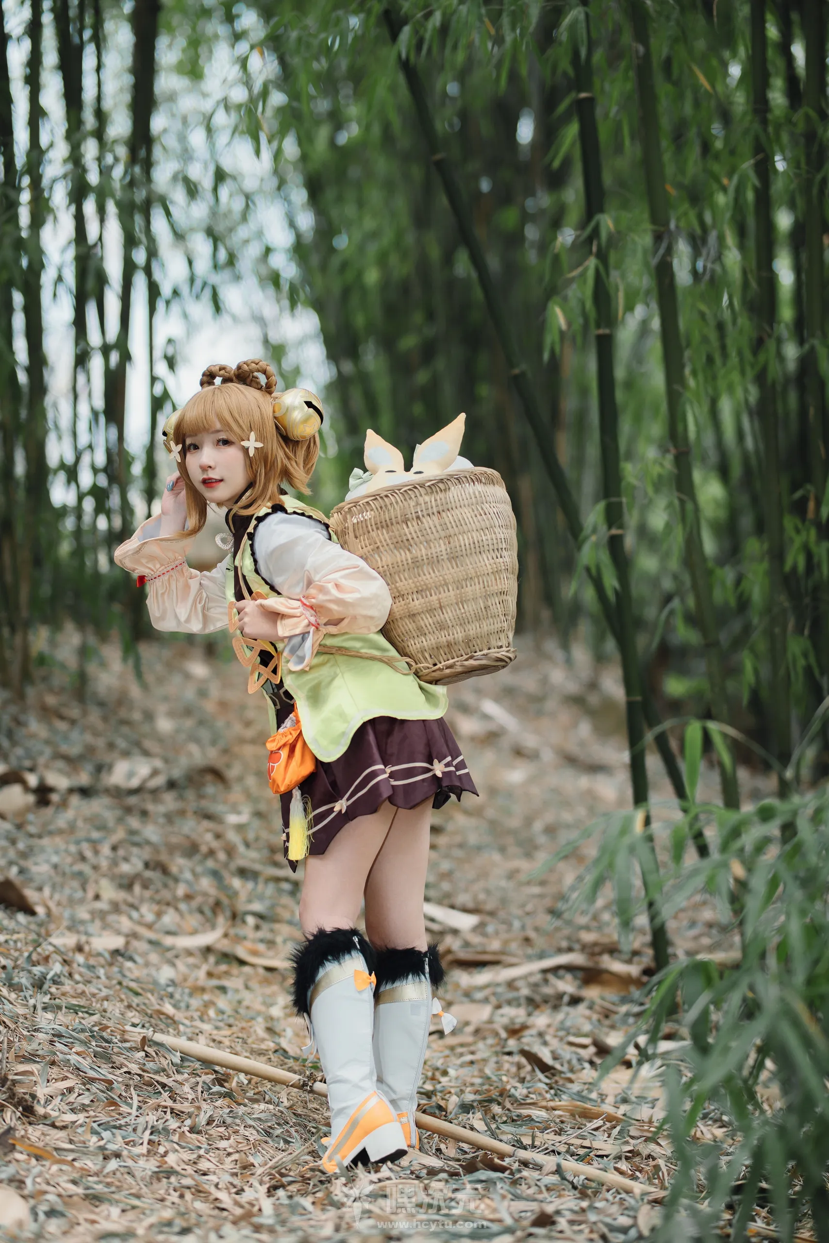 花铃 原神 瑶瑶 美女写真图片 - 嘿次元 图5