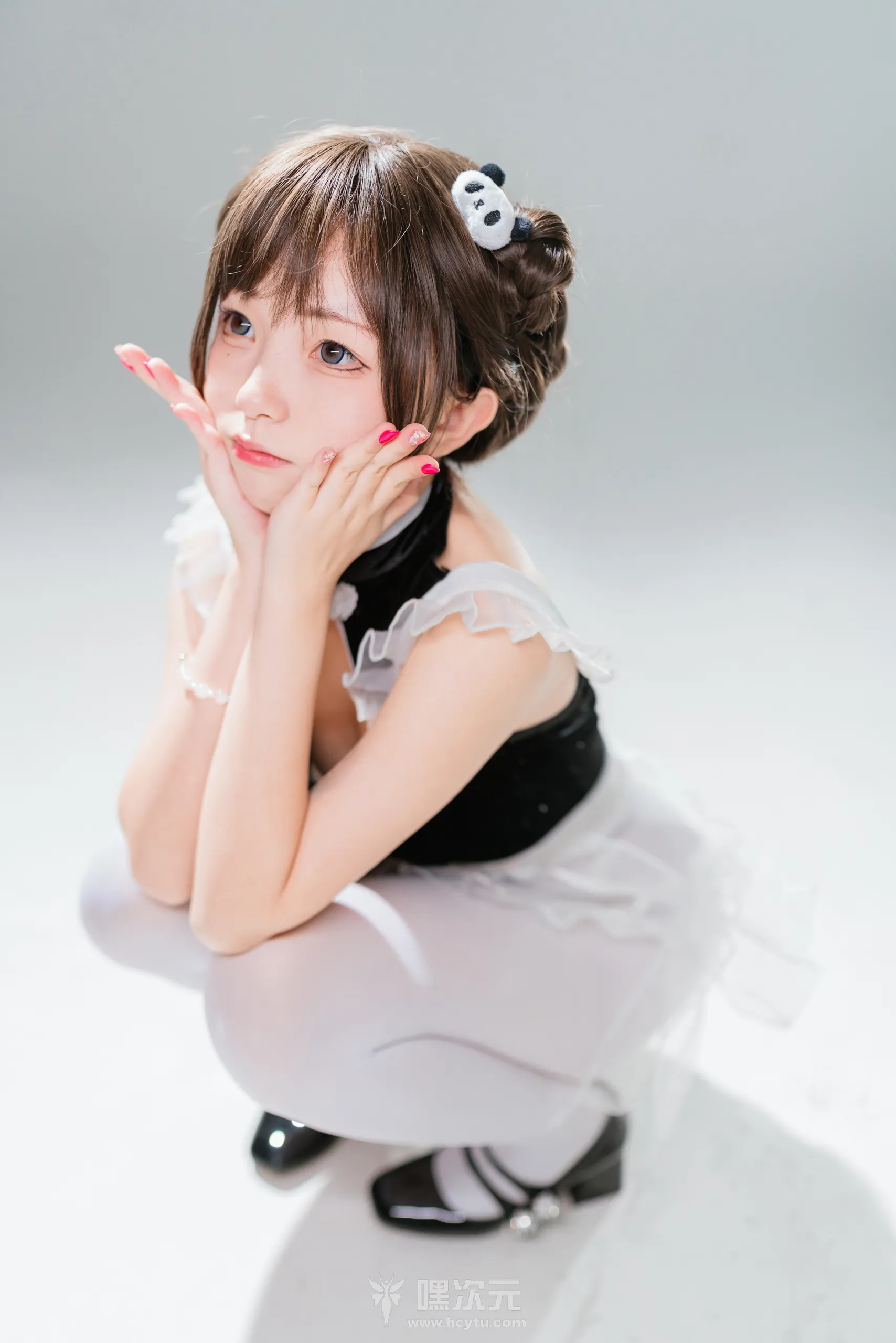 花铃 NO.08 高叉小熊猫 美女写真图片 - 嘿次元 图3