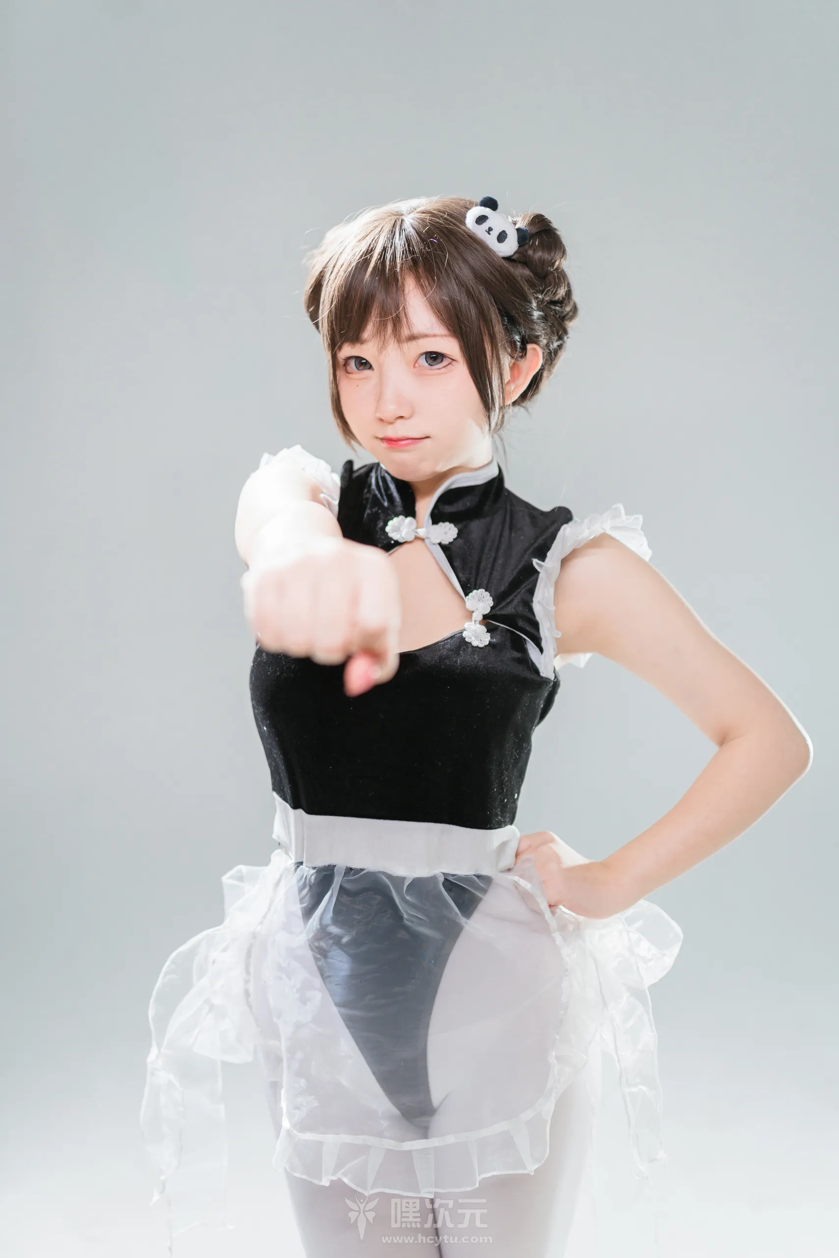 花铃 NO.08 高叉小熊猫 美女写真图片 - 嘿次元 图8
