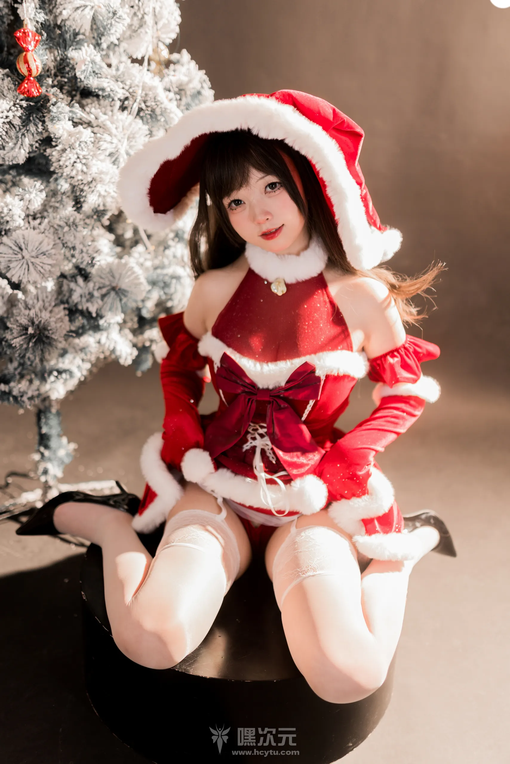 花铃 NO.013 圣诞 美女写真图片 - 嘿次元 图2