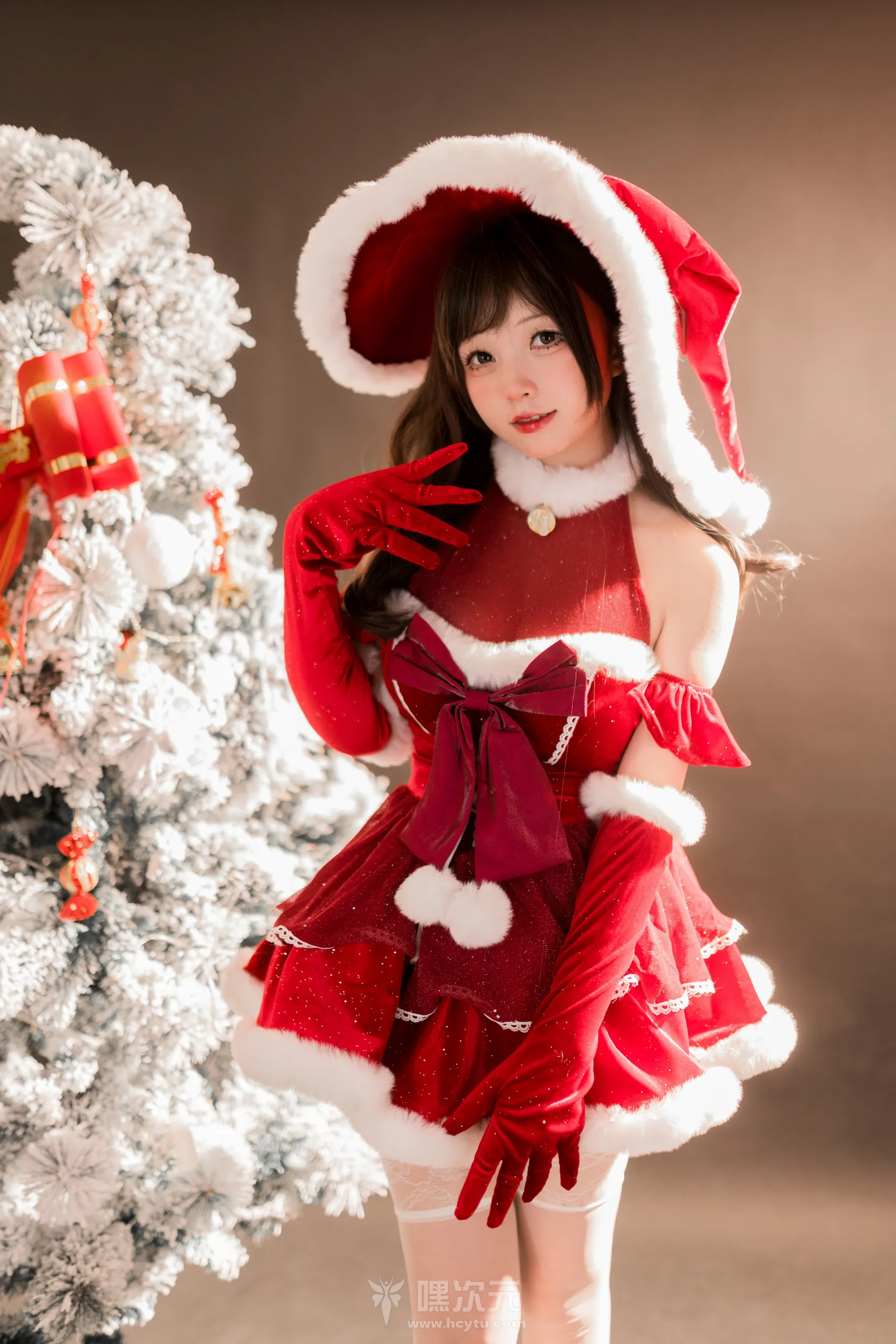 花铃 NO.013 圣诞 美女写真图片 - 嘿次元 图6