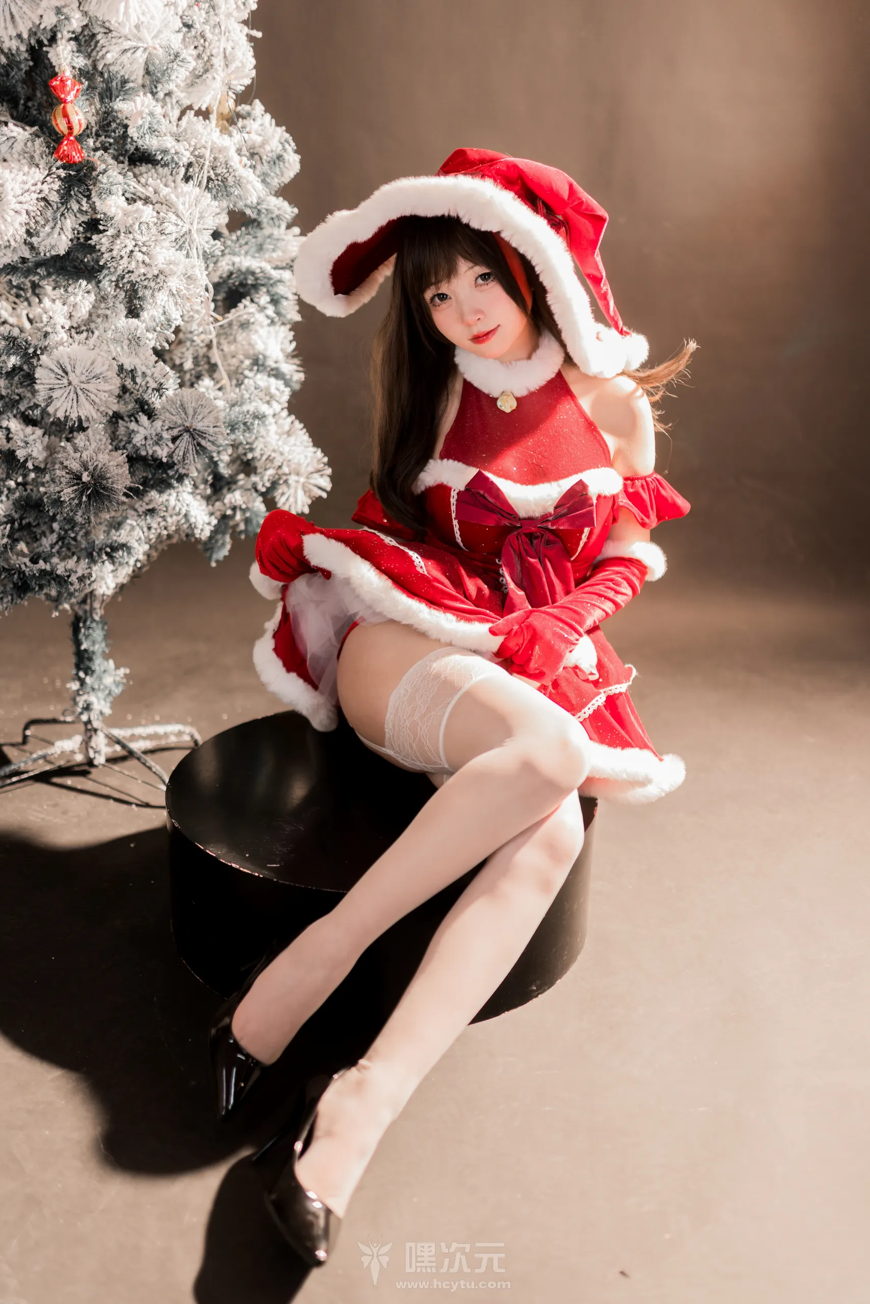 花铃 NO.013 圣诞 美女写真图片 - 嘿次元 图9