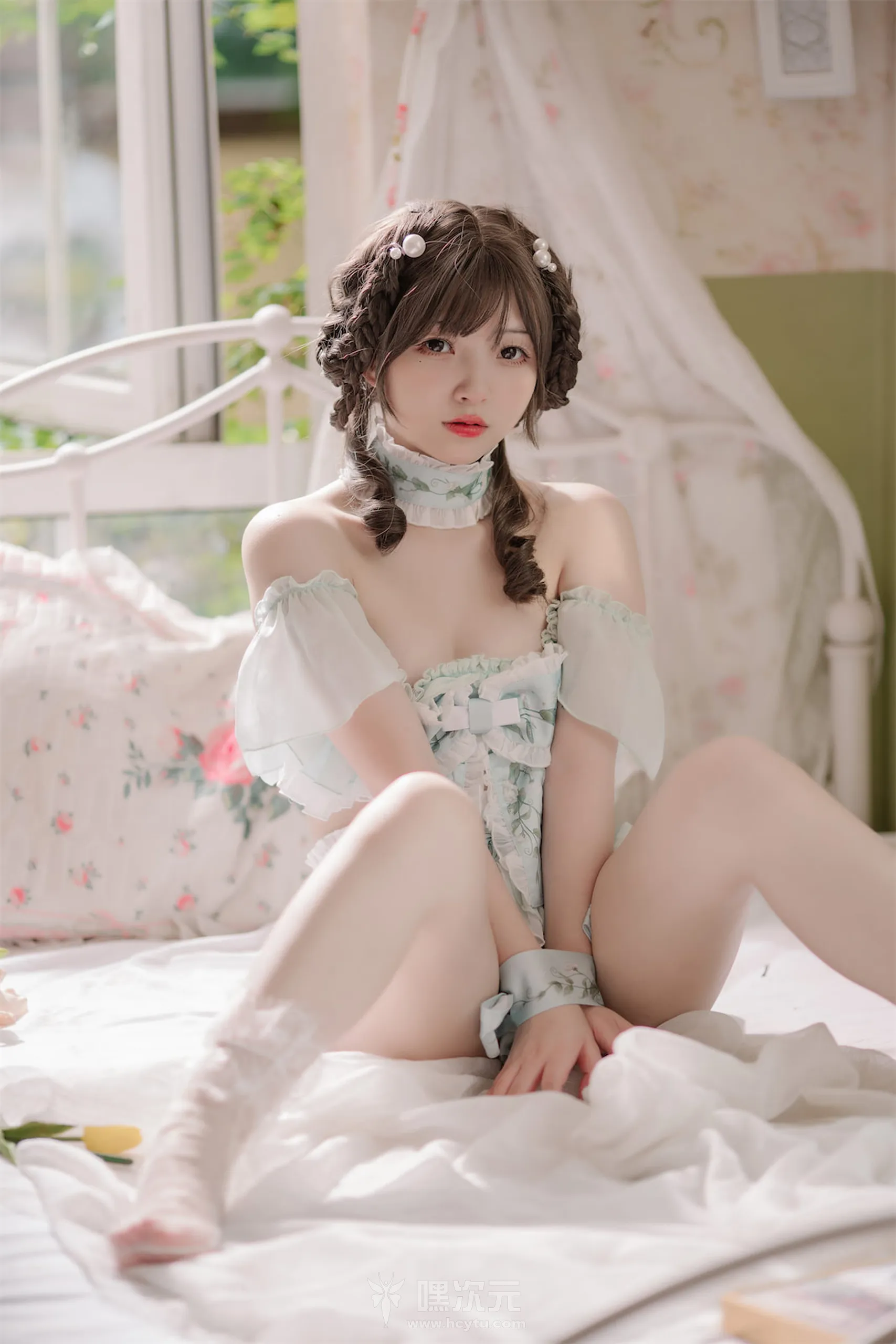 花铃 NO.014 豌豆公主仆 美女写真图片 - 嘿次元 图7