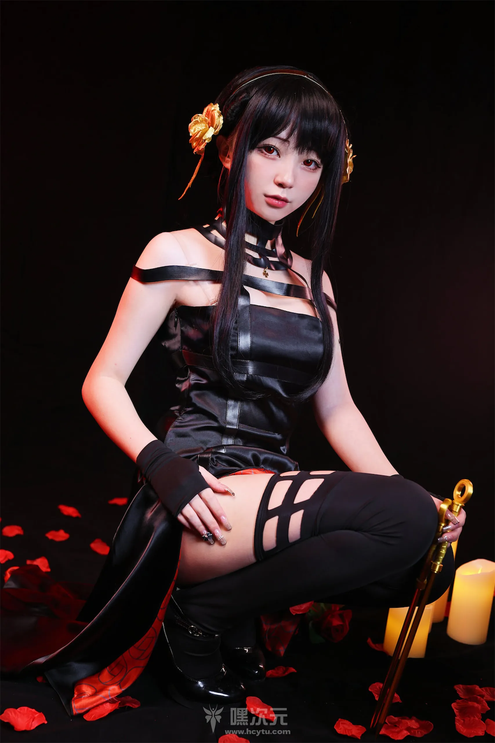 花铃 NO.016 间谍过家家约尔太太 美女写真图片 - 嘿次元 图3