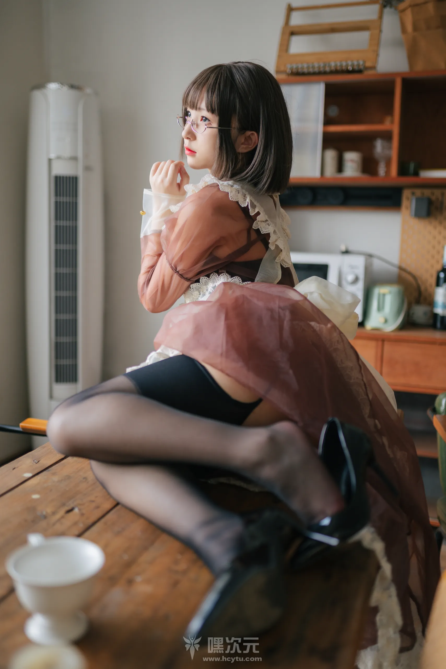 花铃 透明女仆 美女写真图片 - 嘿次元 图7