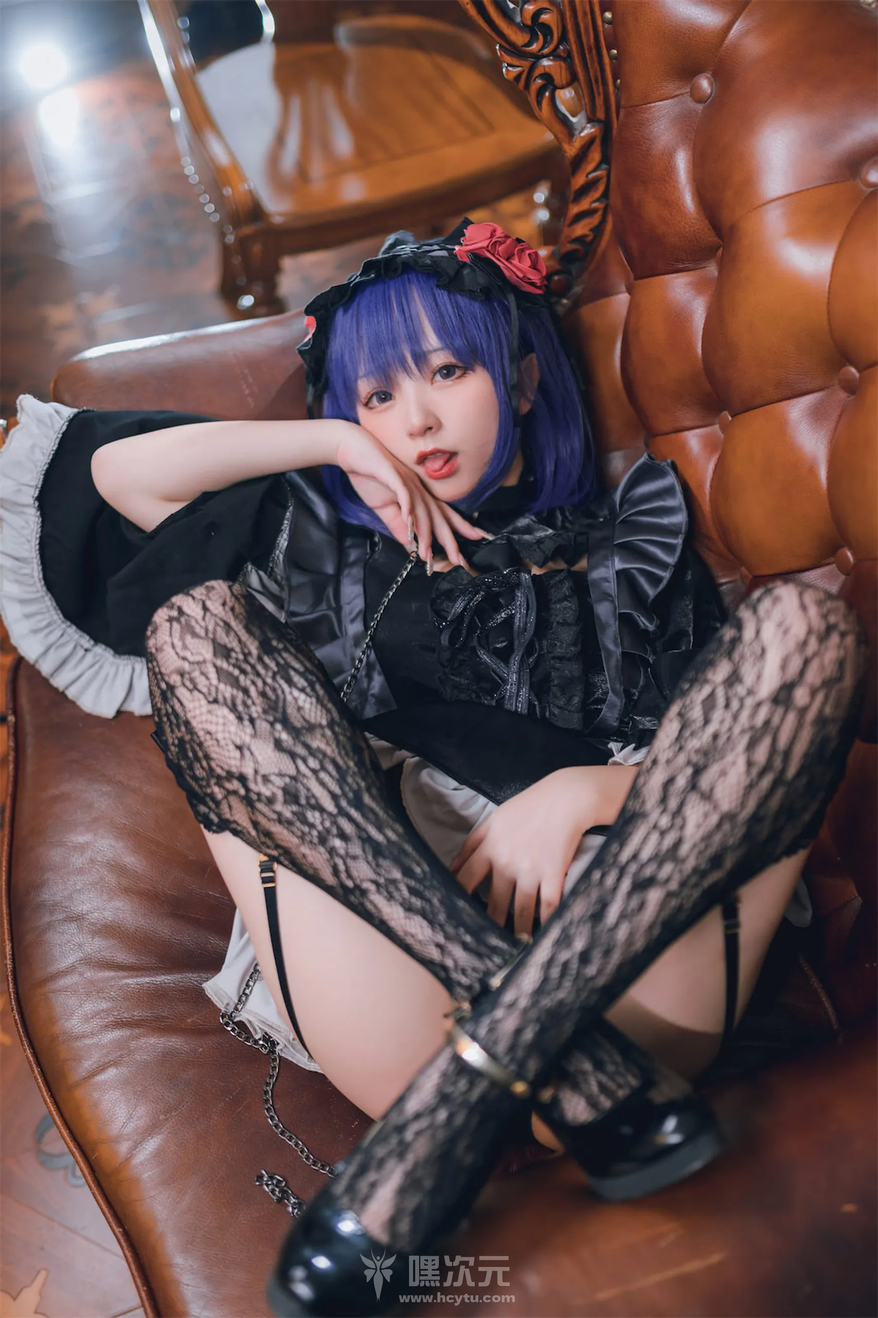 花铃 NO.019 喜多川海梦 黑江雫 美女写真图片 - 嘿次元 图3