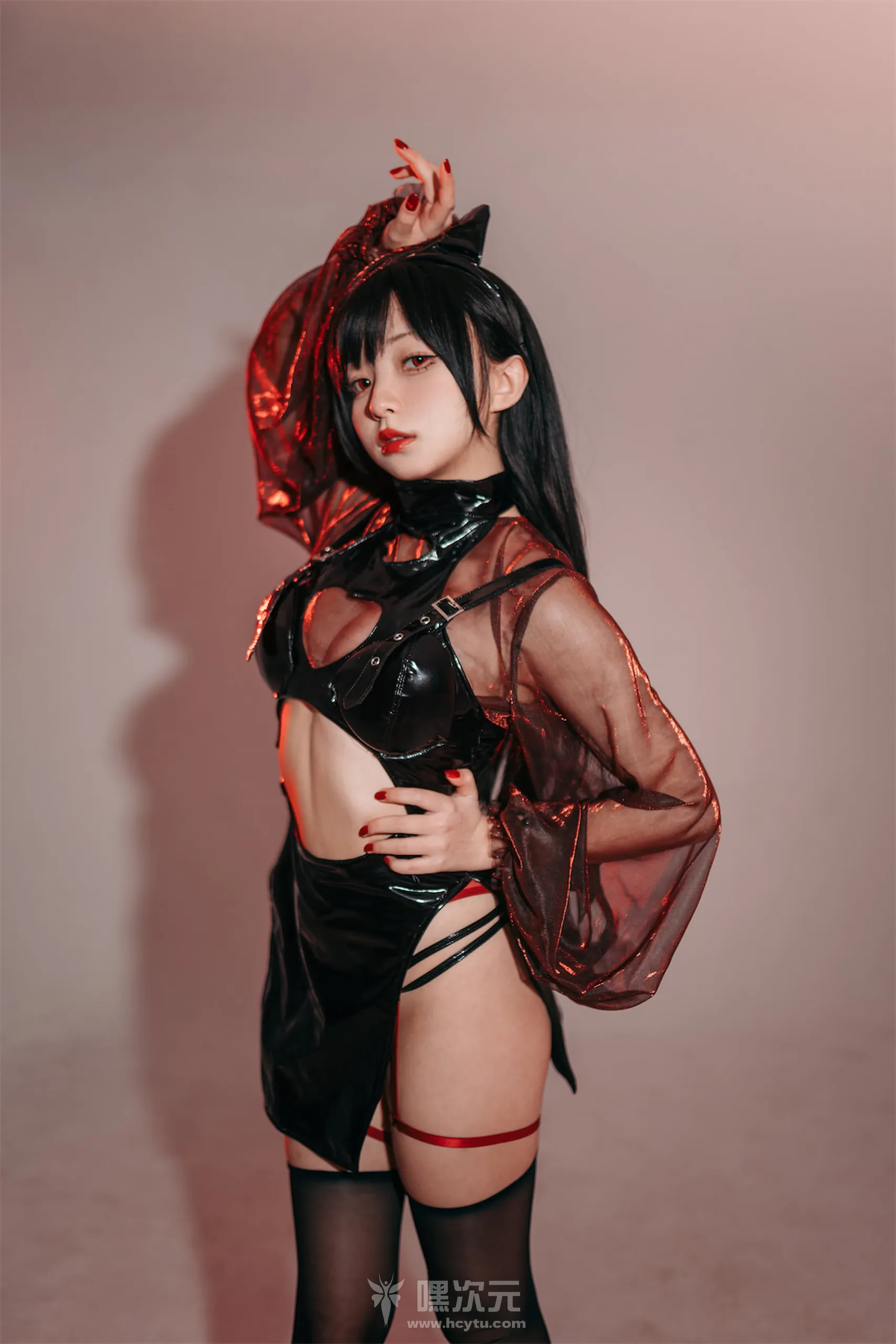 花铃 猩红护士 美女写真图片 - 嘿次元 图6