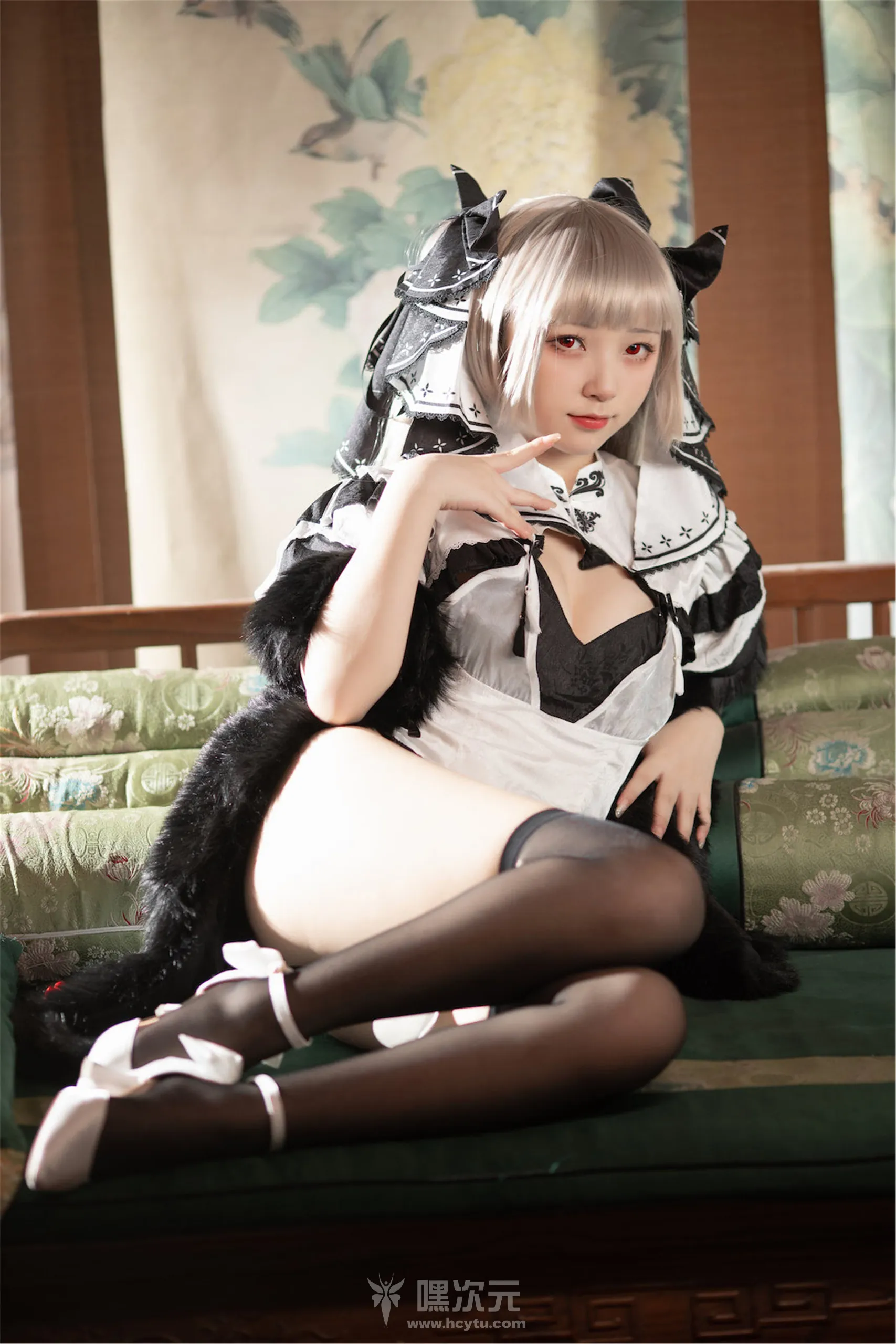 花铃 可畏旗袍 美女写真图片 - 嘿次元 图2