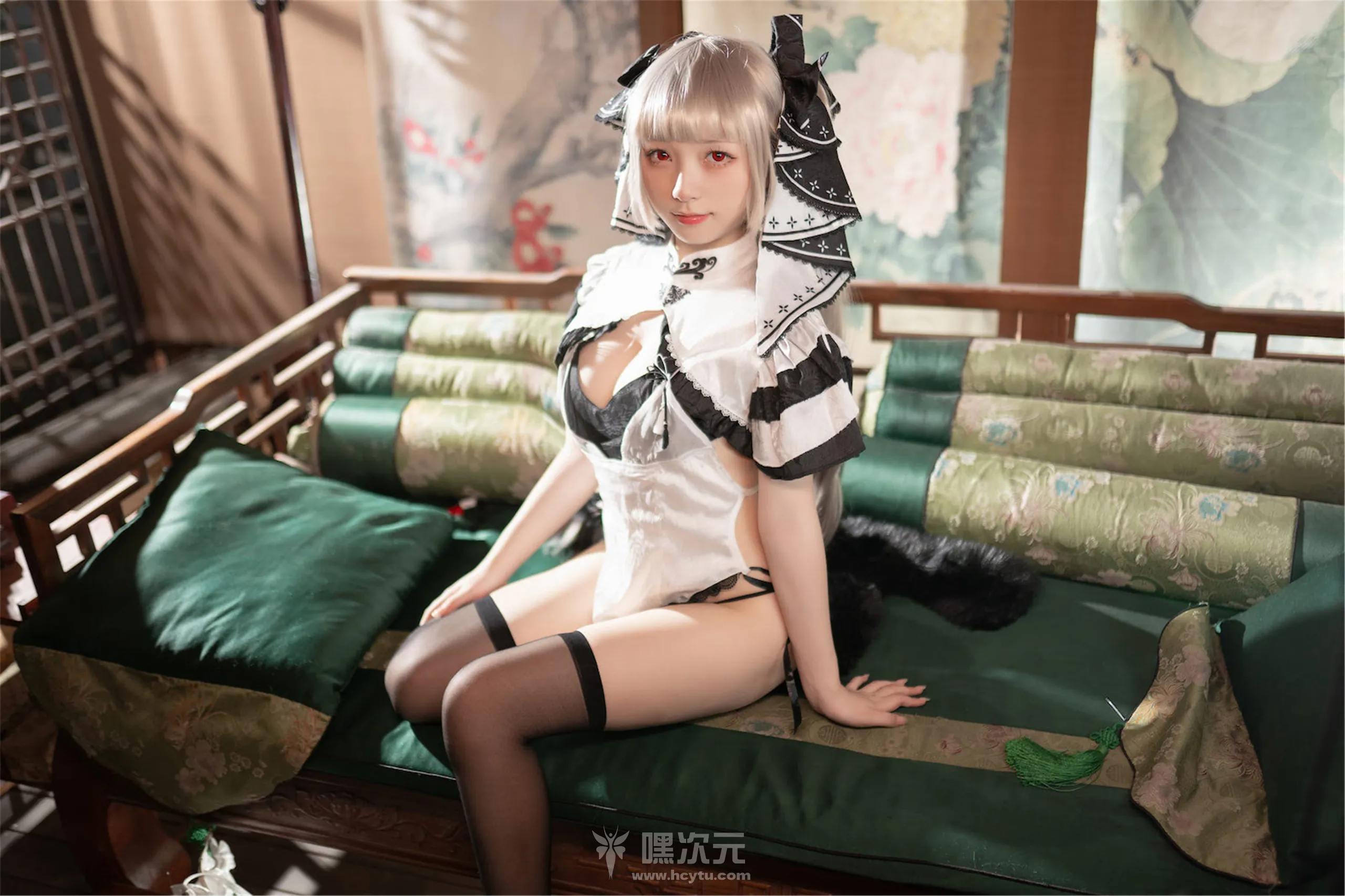 花铃 可畏旗袍 美女写真图片 - 嘿次元 图8