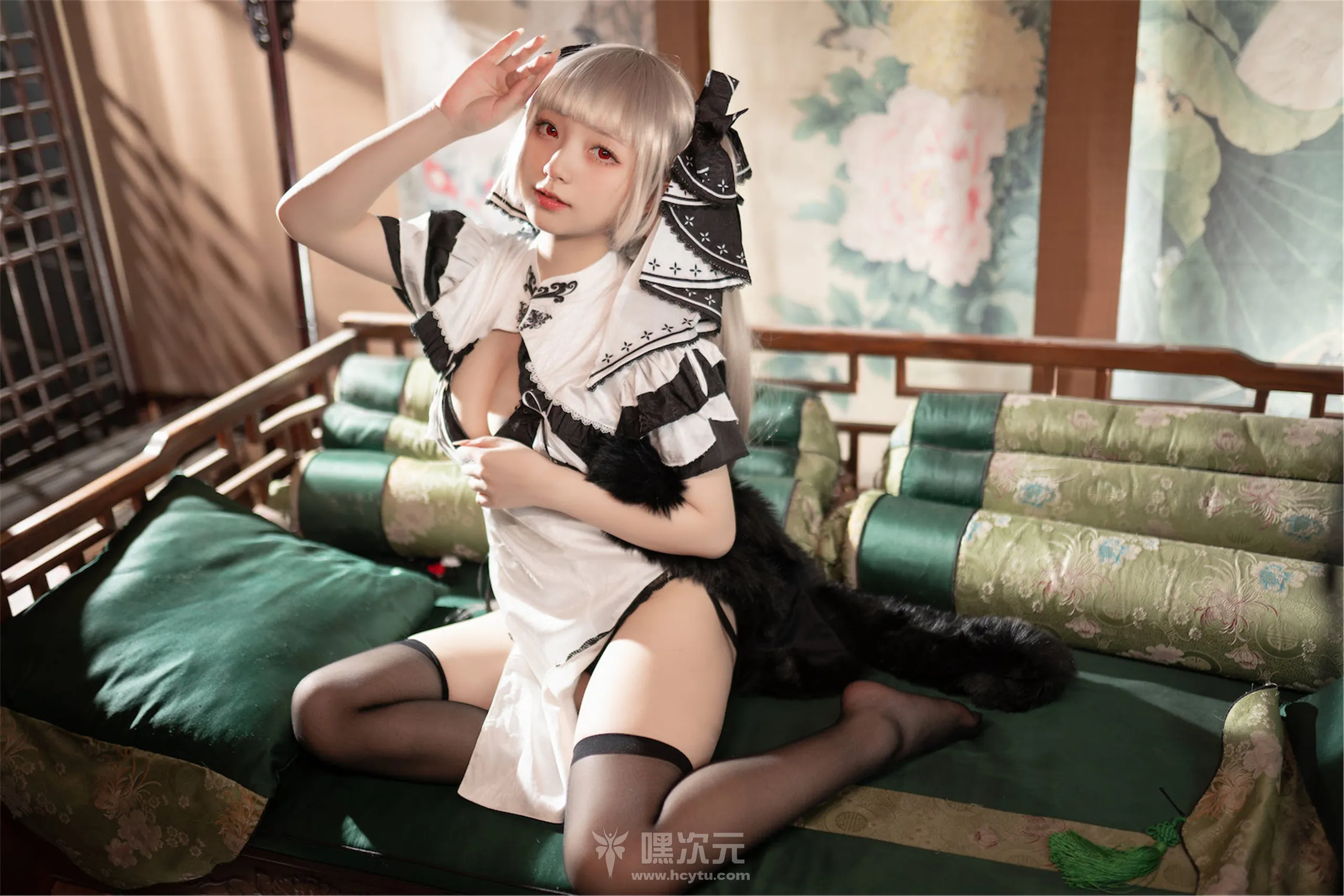 花铃 可畏旗袍 美女写真图片 - 嘿次元 图4