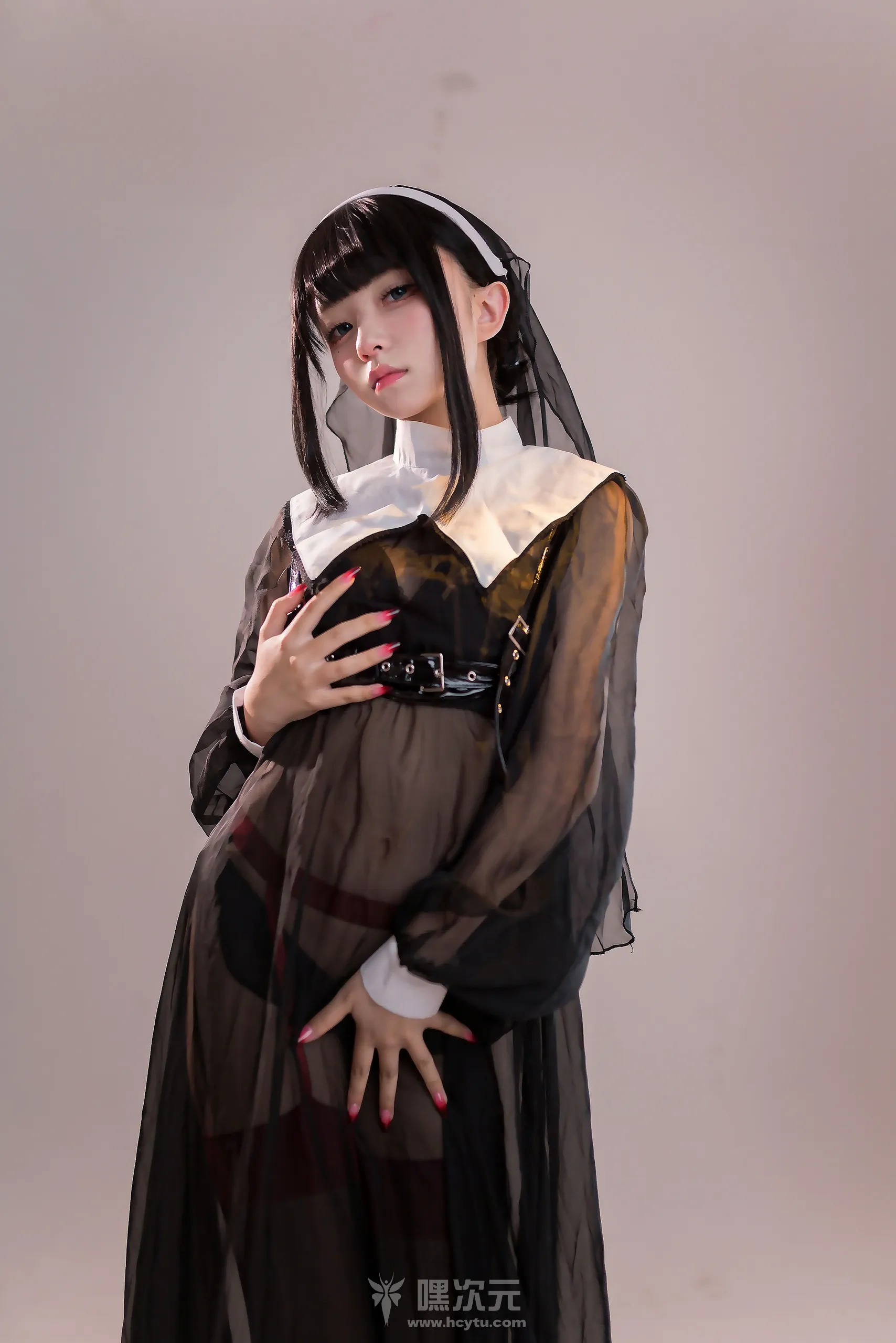 花铃 NO.029 修女的忏悔室 美女写真图片-嘿次元