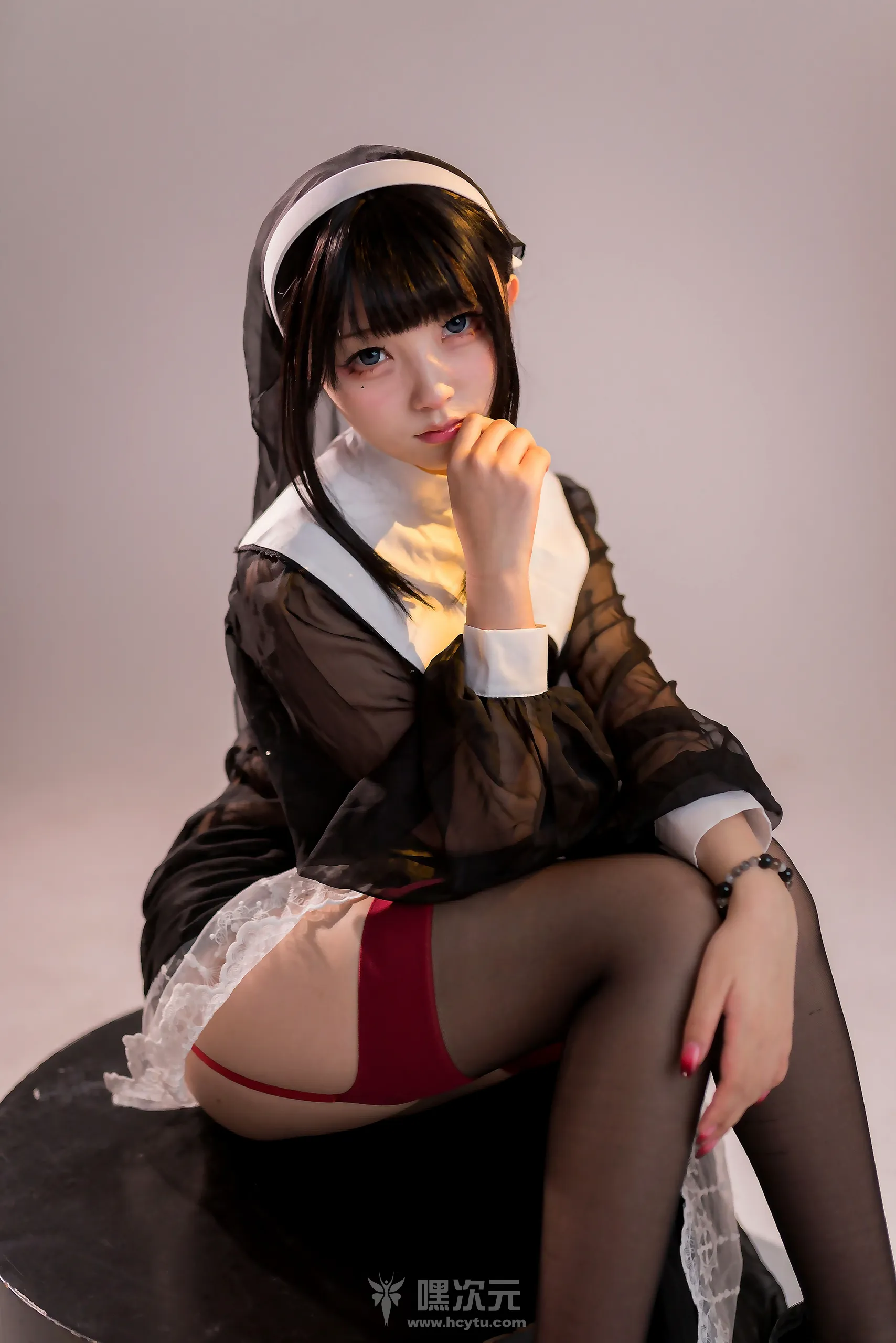 花铃 NO.029 修女的忏悔室 美女写真图片 - 嘿次元 图5
